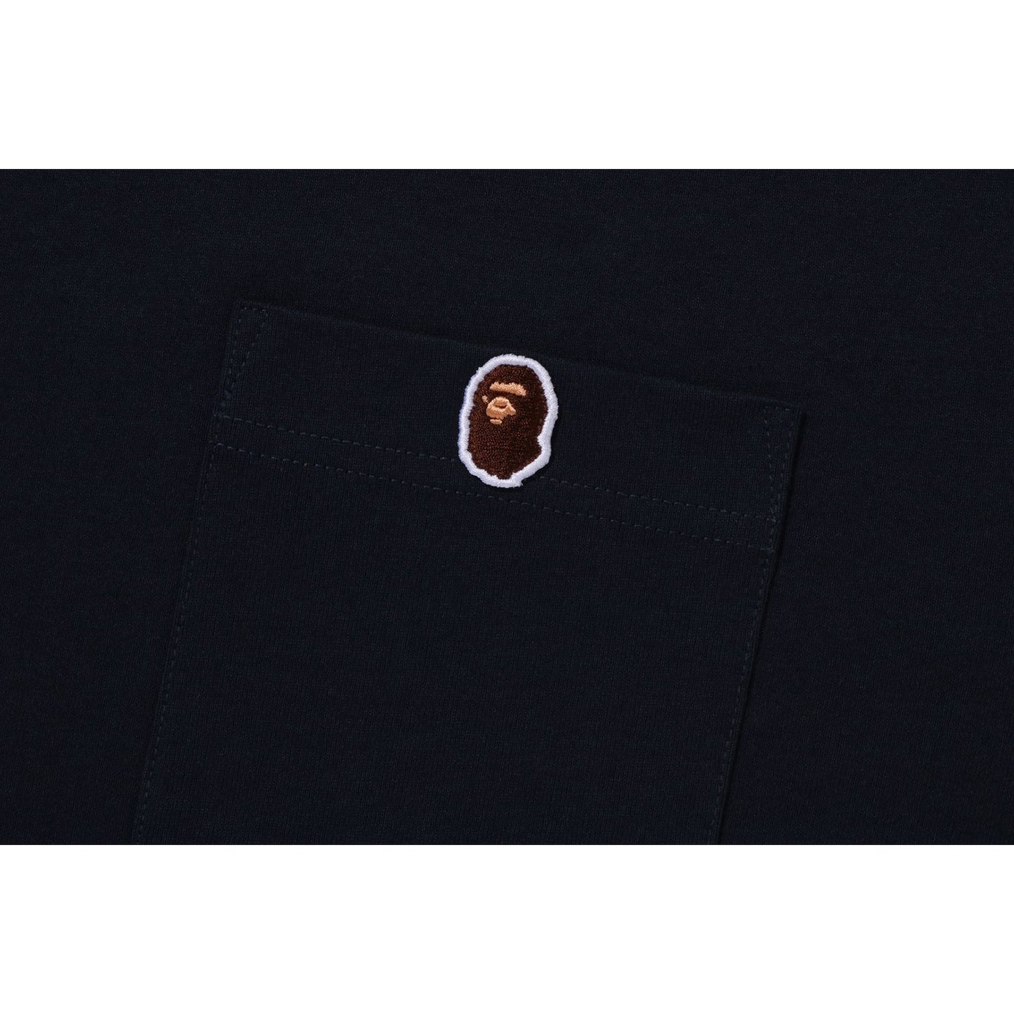 ONE POINT POCKET TEE BAPEC MENS