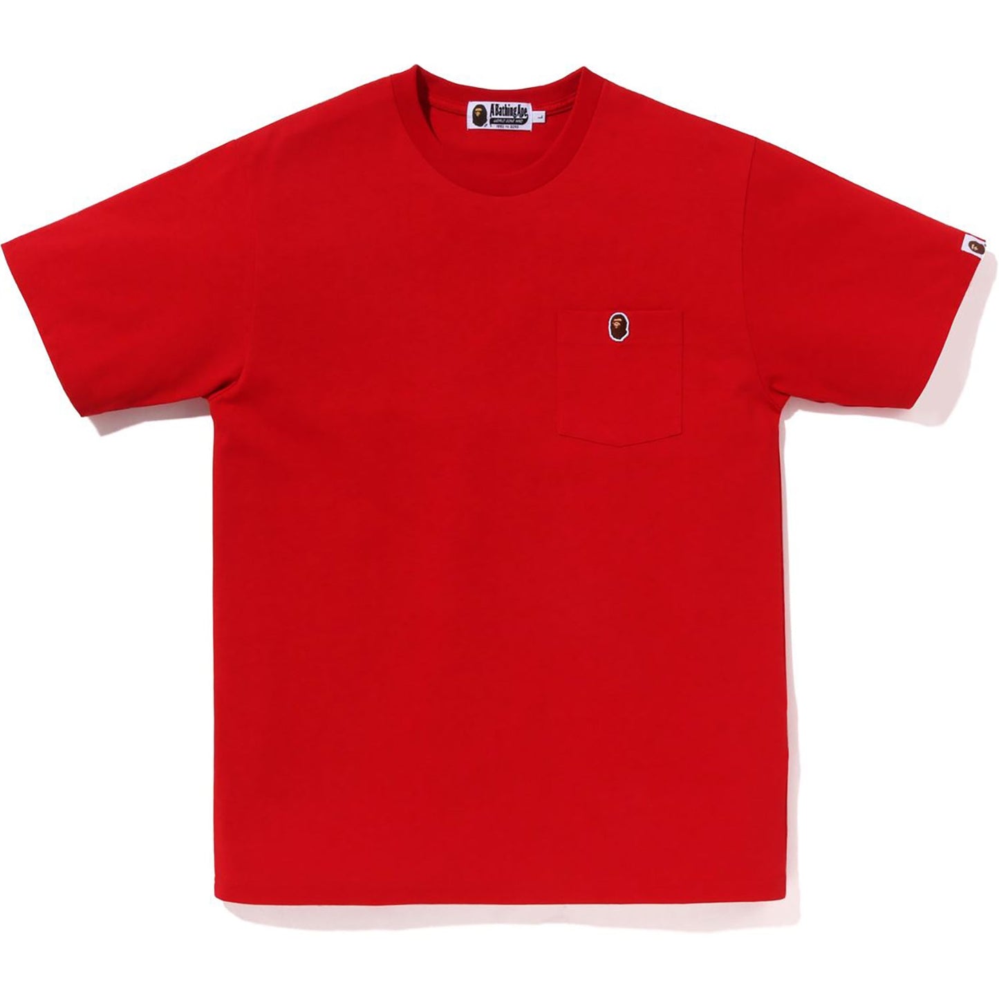 ONE POINT POCKET TEE BAPEC MENS
