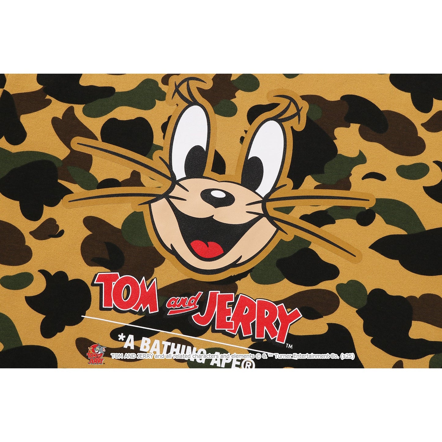 BAPE X TOM AND JERRY 85TH - 1ST CAMO TEE KIDS