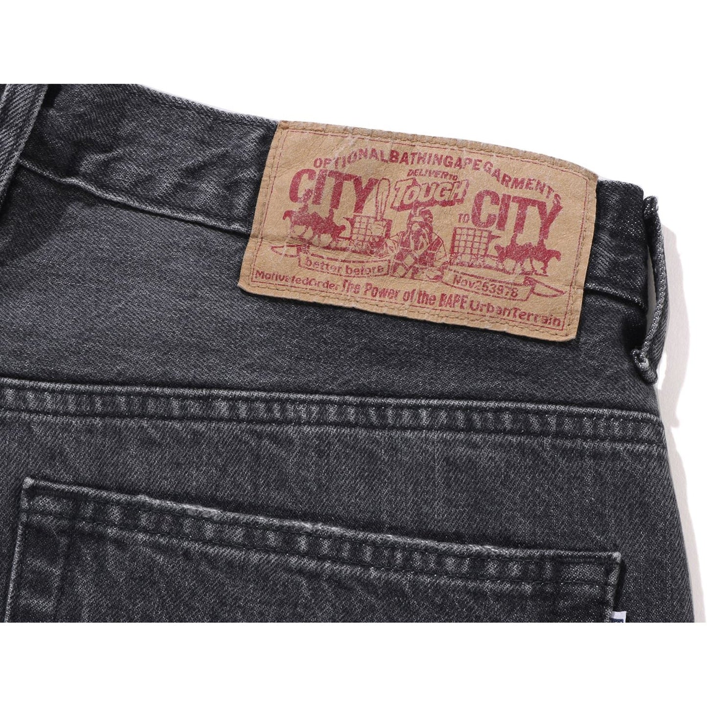 SHARK LOOSE FIT 13 OZ DENIM PANTS MENS