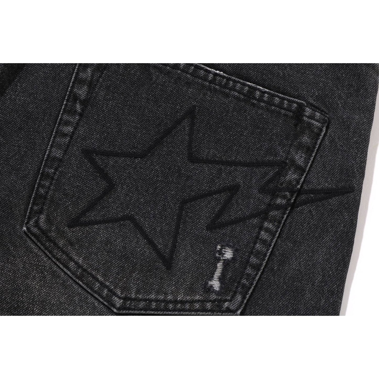 STA RELAXED FIT DENIM SHORTS MENS