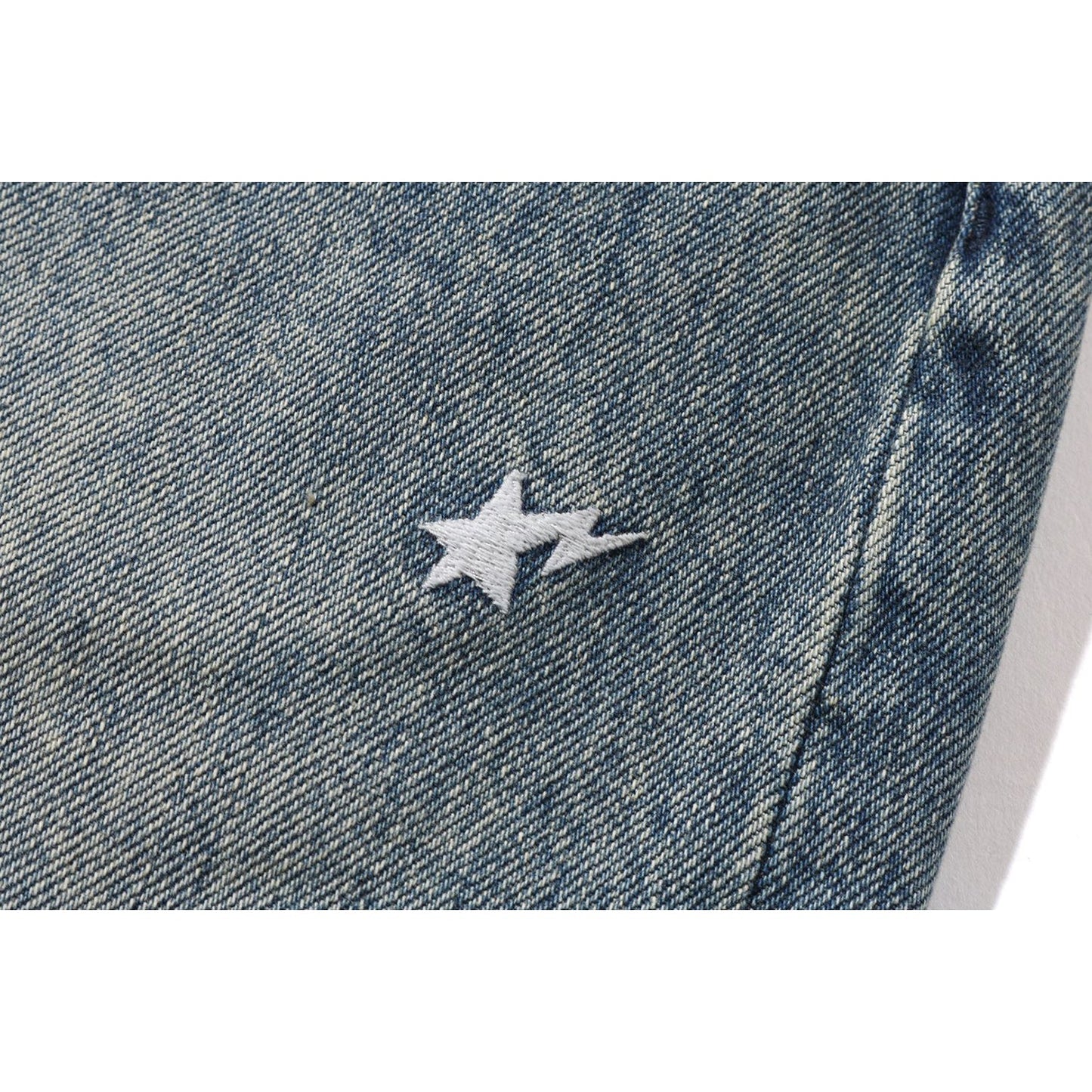 STA RELAXED FIT DENIM SHORTS MENS