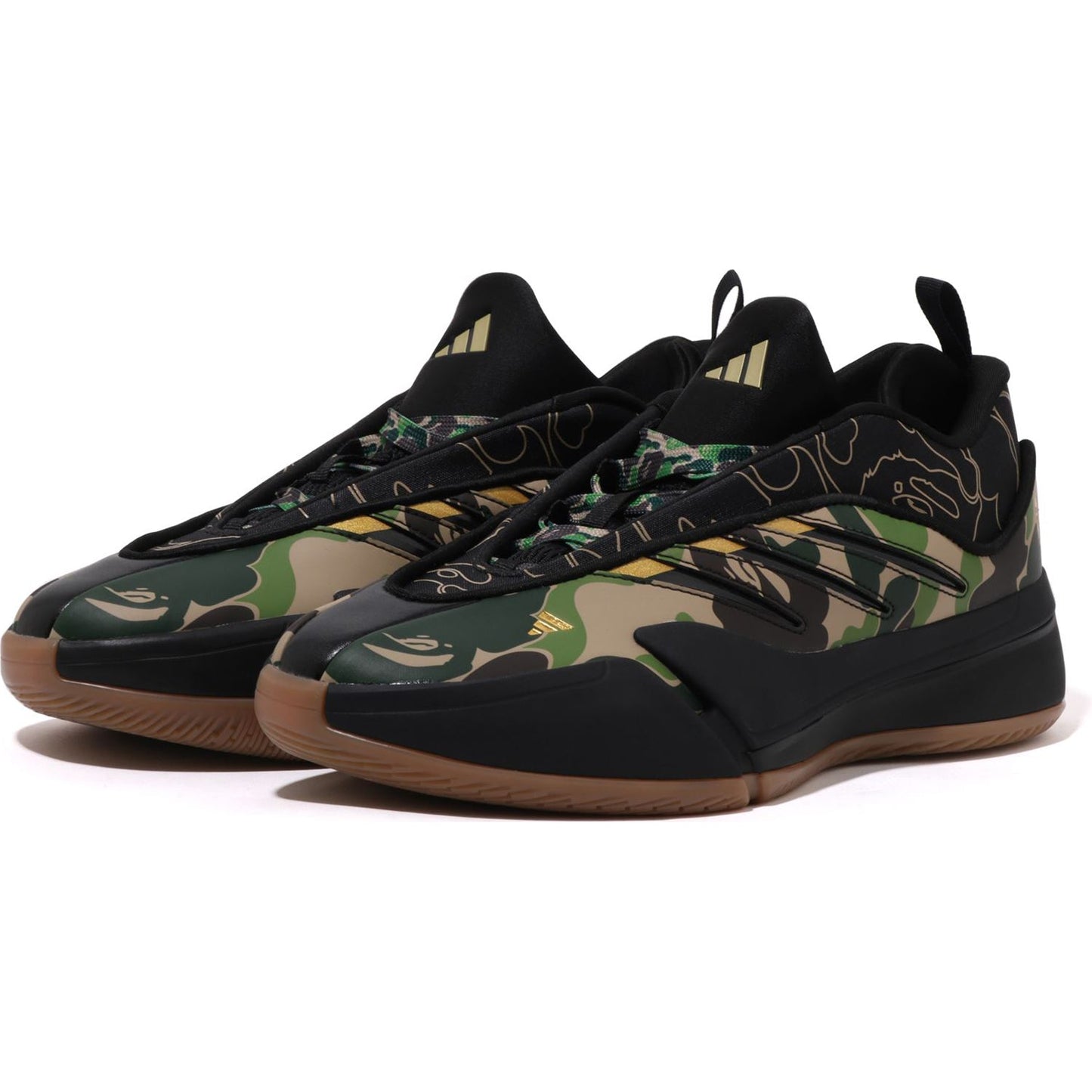 BAPE X ADIDAS - MENS DAME 9 BAPE CAMO