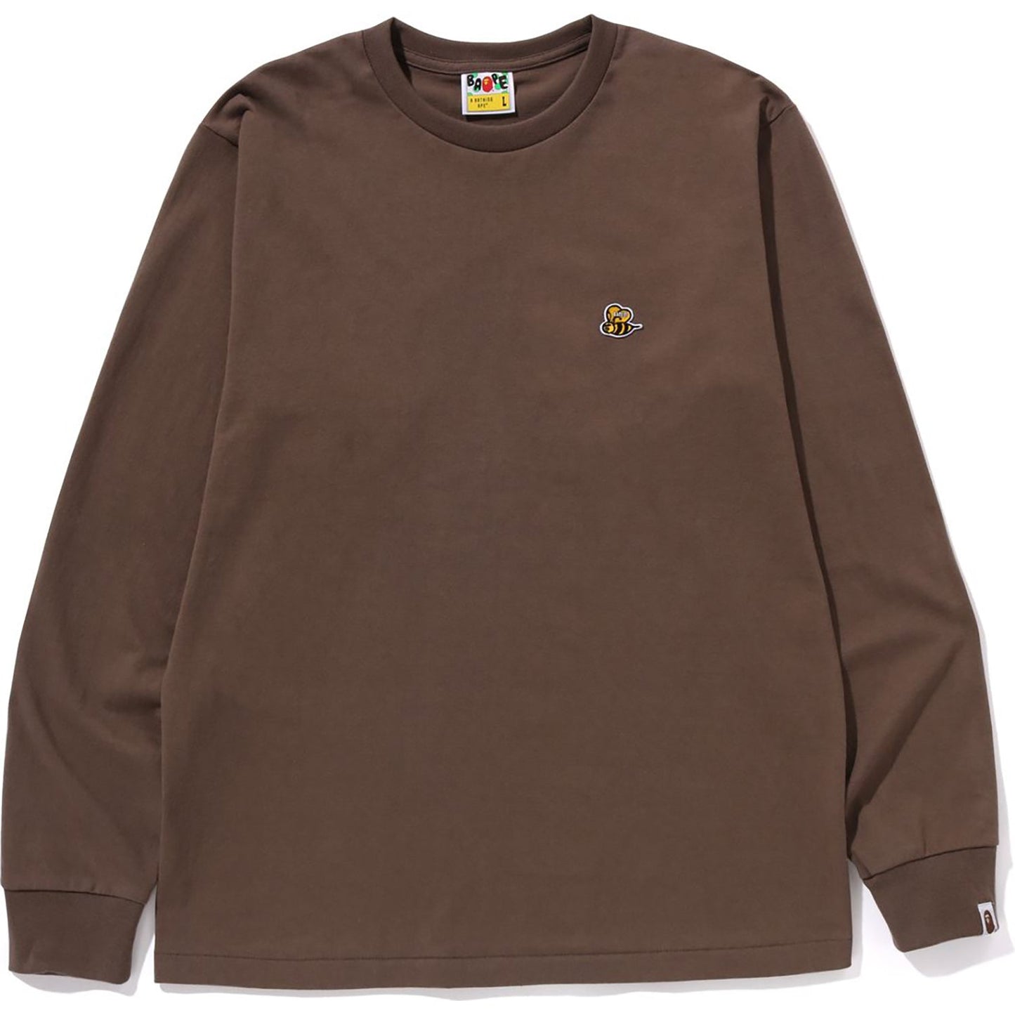 BAPE BEE ONE POINT L/S TEE MENS