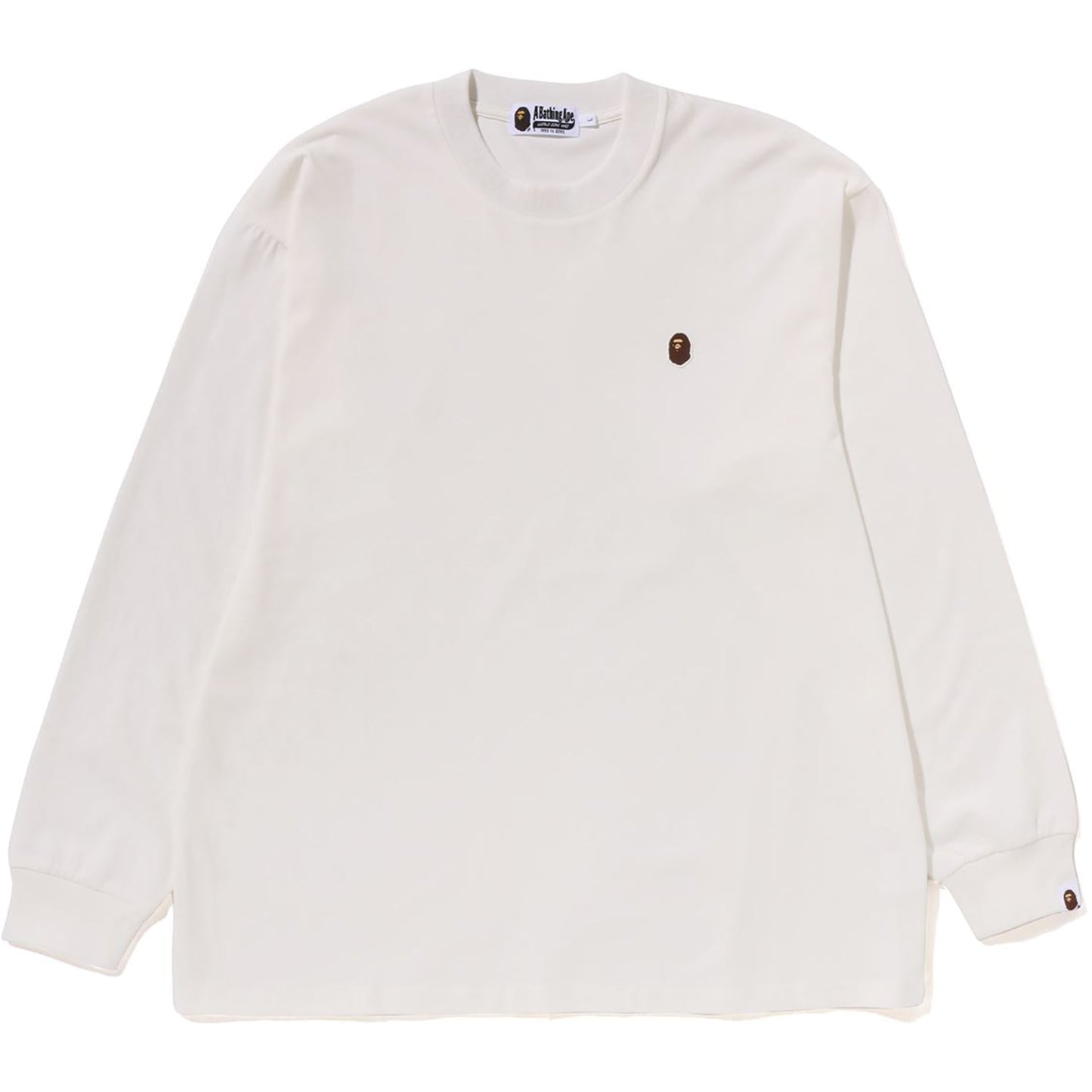 APE HEAD ONE POINT L/S TEE MENS