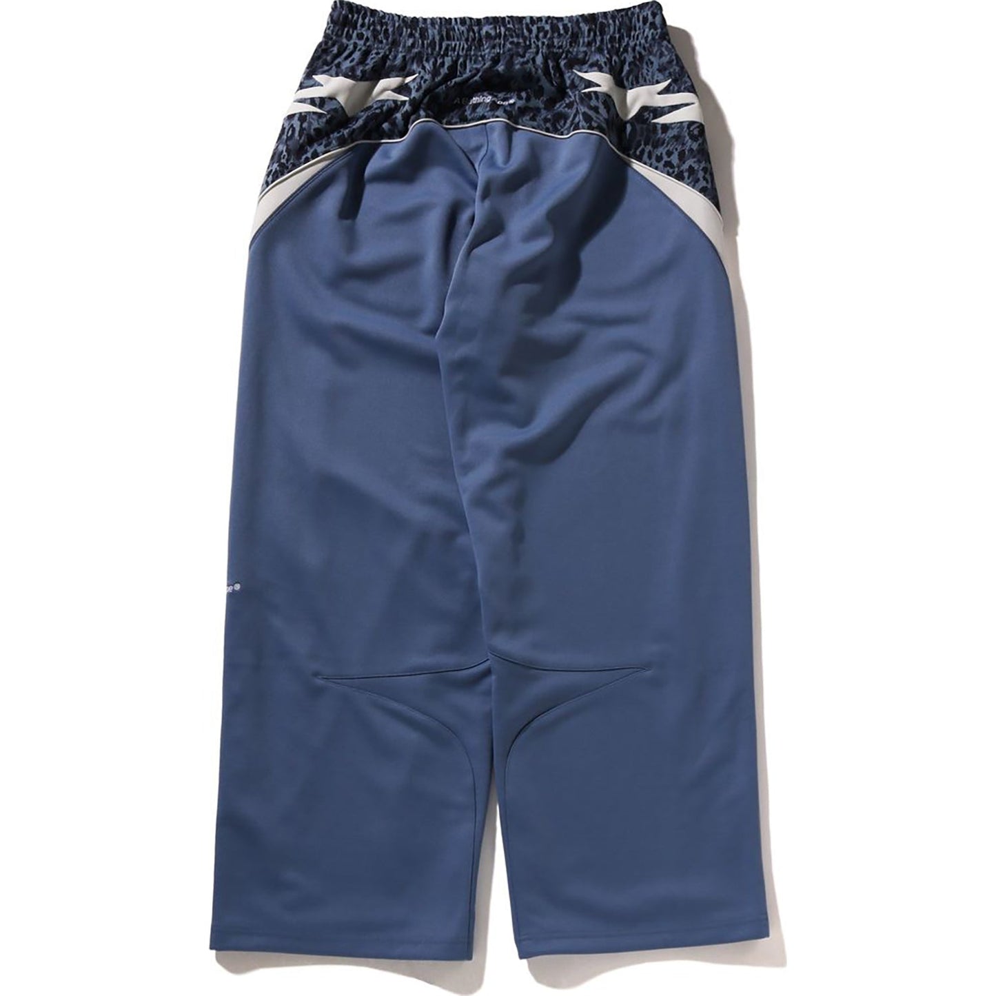 WILD LEOPARD PATTERN OVERSIZED FIT TRACK PANTS MENS