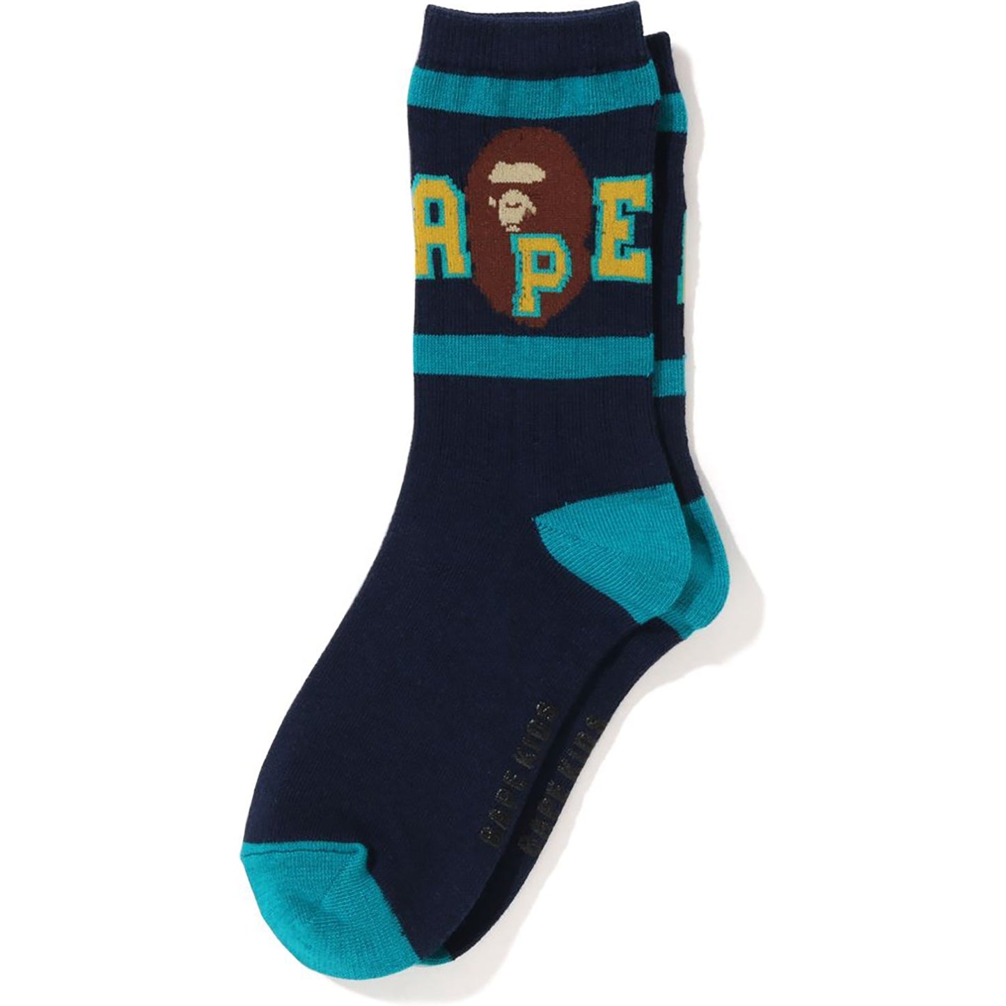 APE HEAD LINE RIB SOCKS KIDS