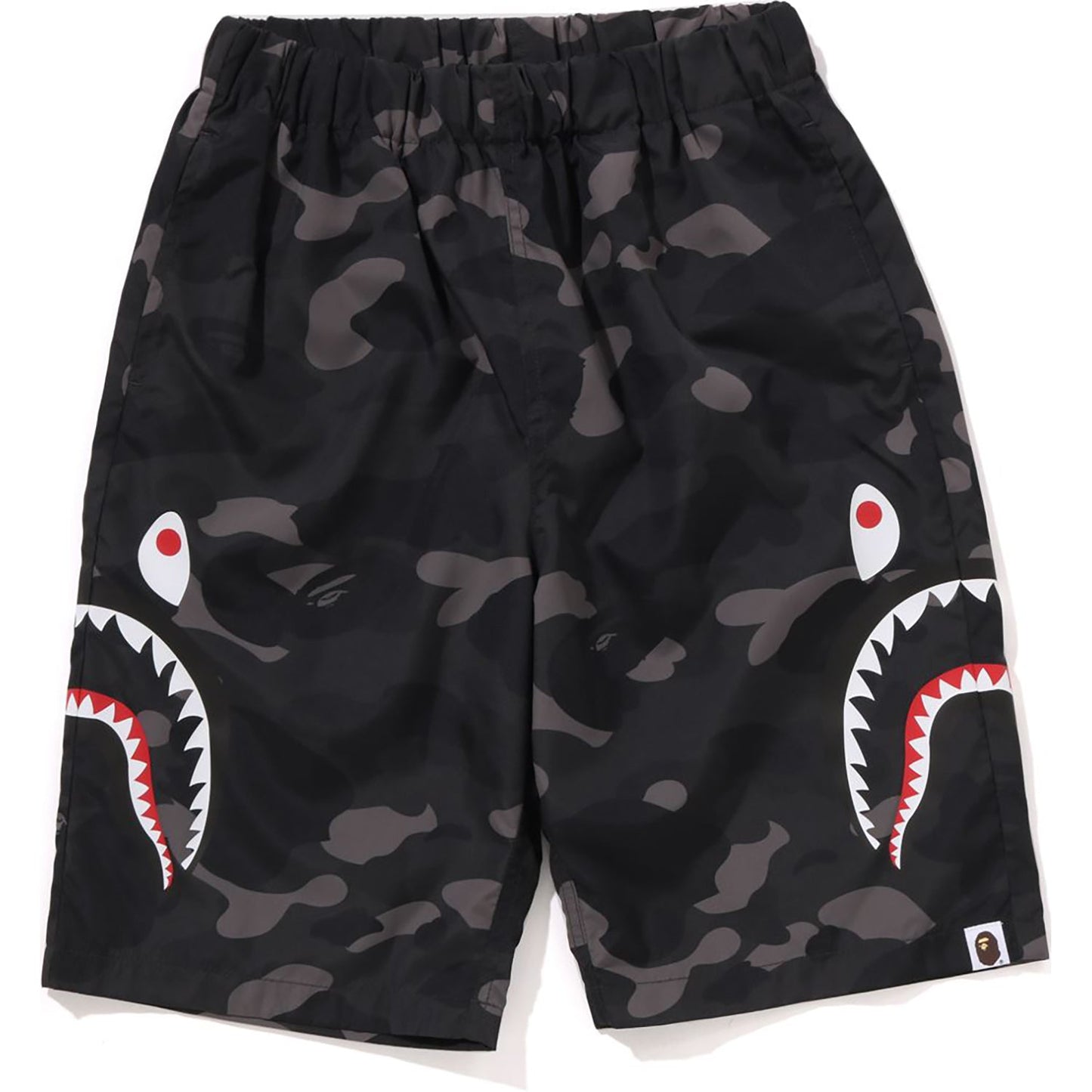COLOR CAMO SIDE SHARK BEACH SHORTS JR KIDS