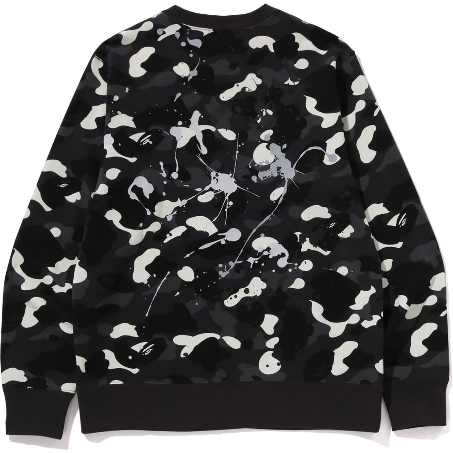 CITY CAMO PAINTING CREWNECK SWEATSHIRT MENS