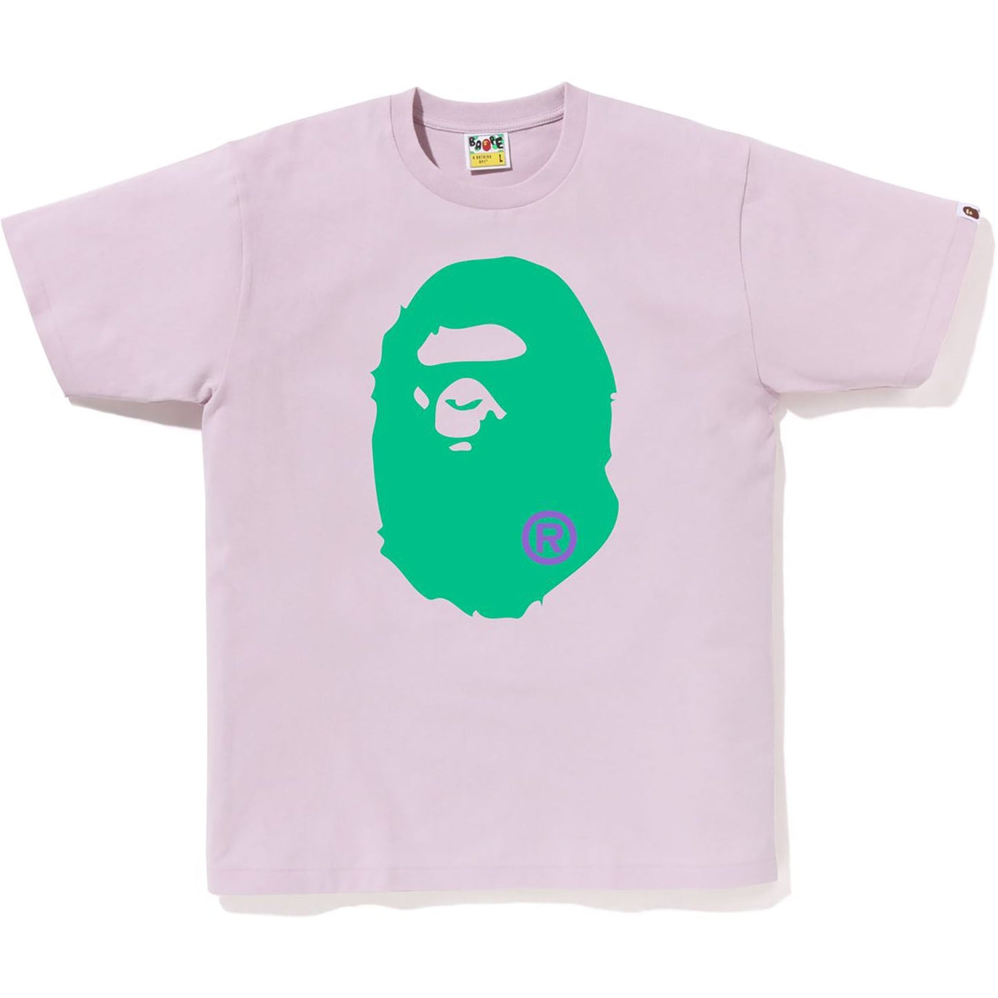 BAPE MENS COLORS BIG APE HEAD T-SHIRT