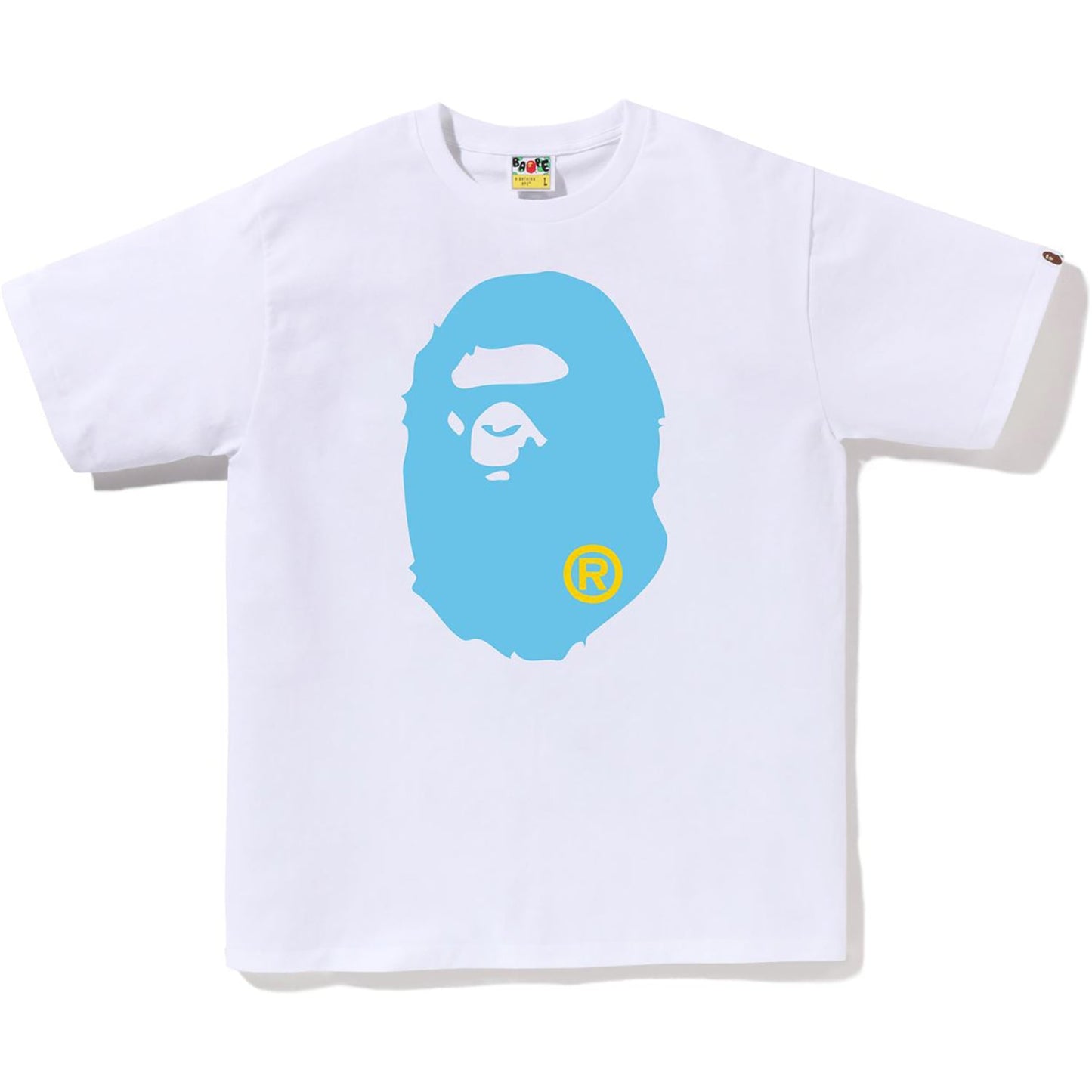 BAPE MENS COLORS BIG APE HEAD T-SHIRT