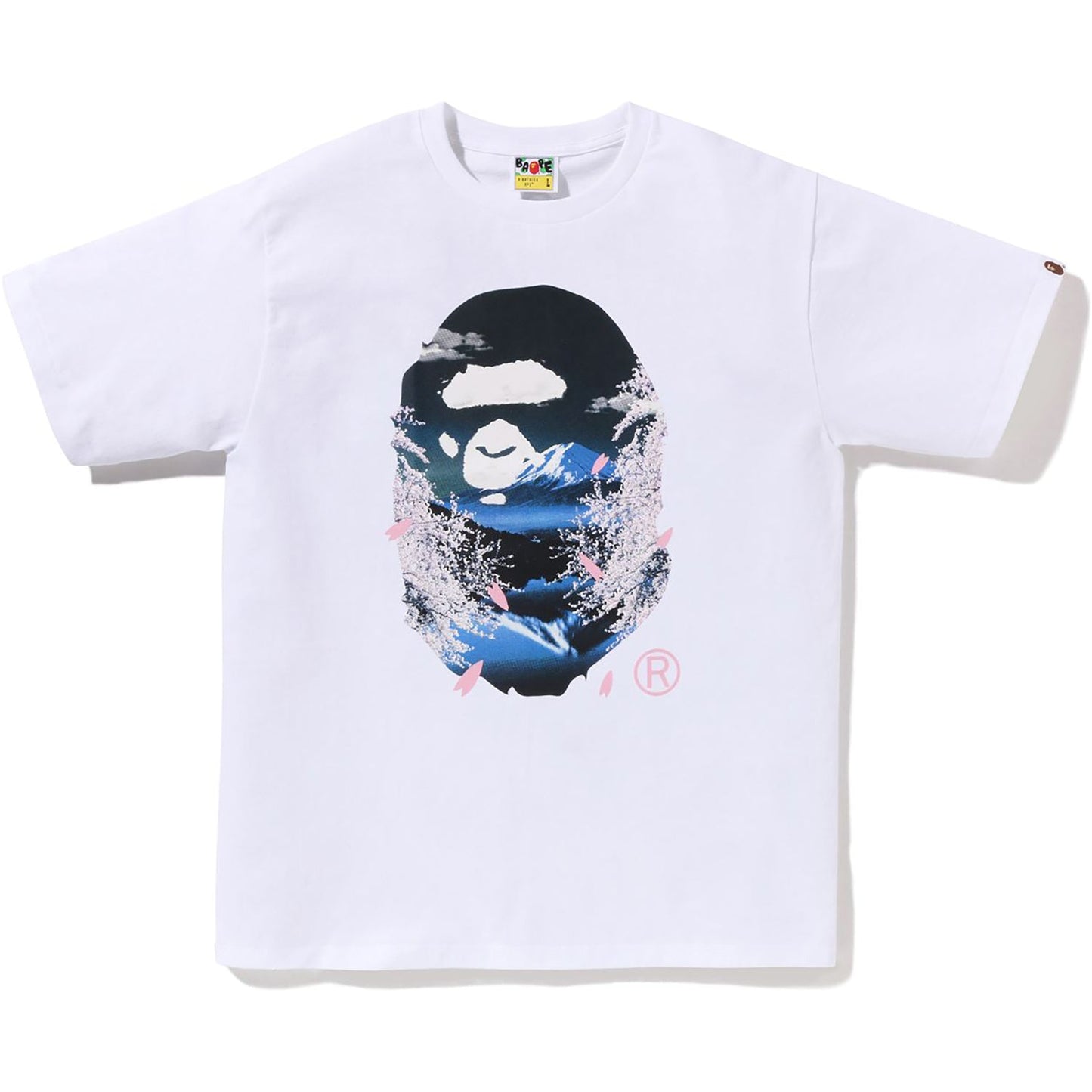 SAKURA PHOTO APE HEAD TEE MENS