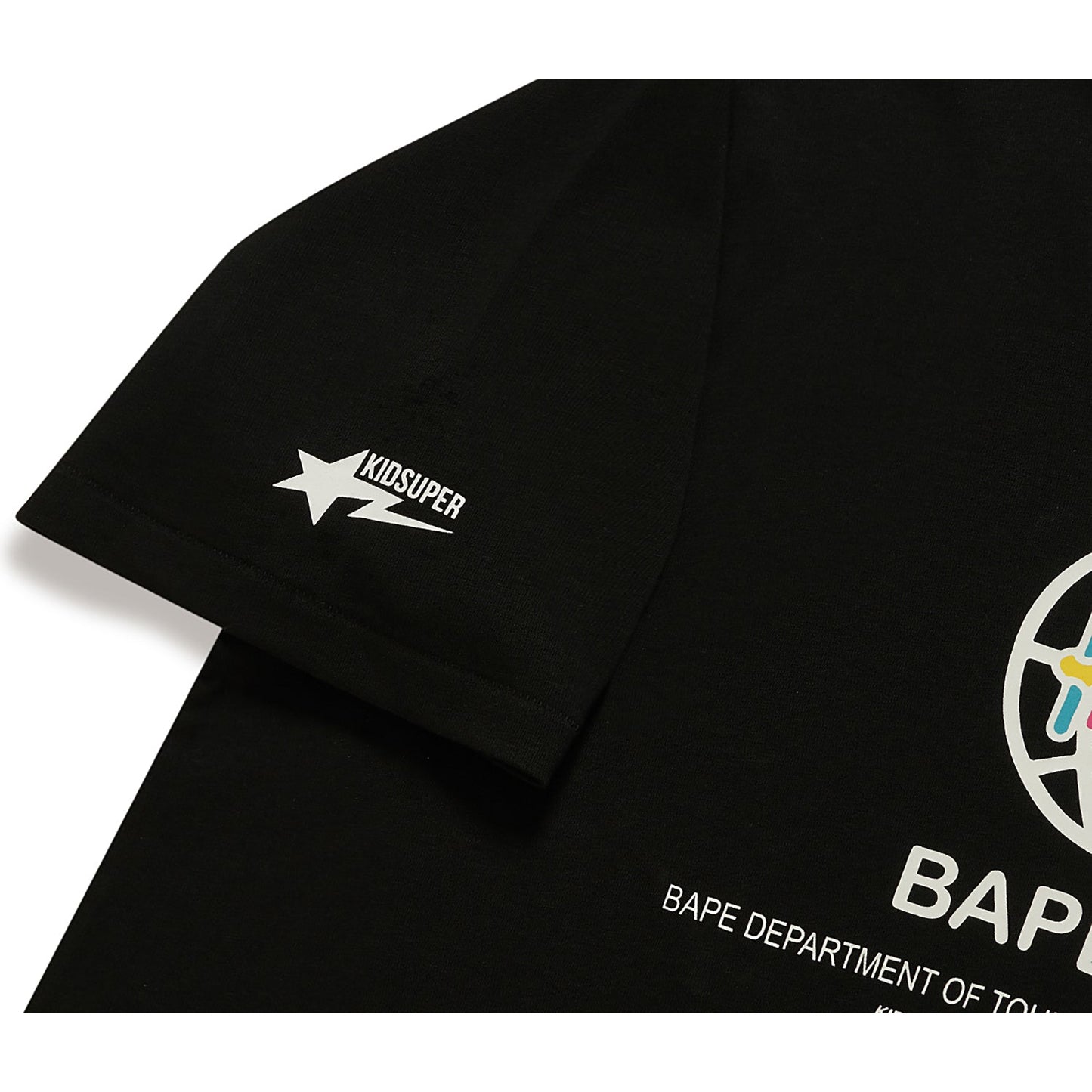 BAPE X KIDSUPER BAPEISM LOGO TEE MENS