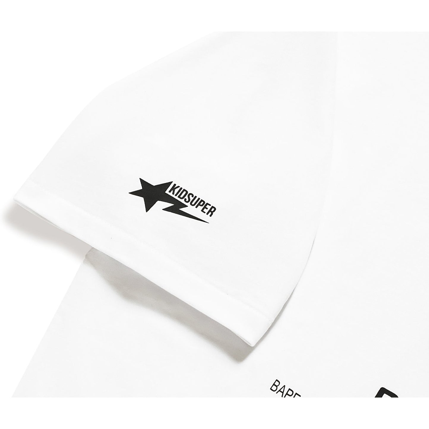 BAPE X KIDSUPER BAPEISM LOGO TEE MENS
