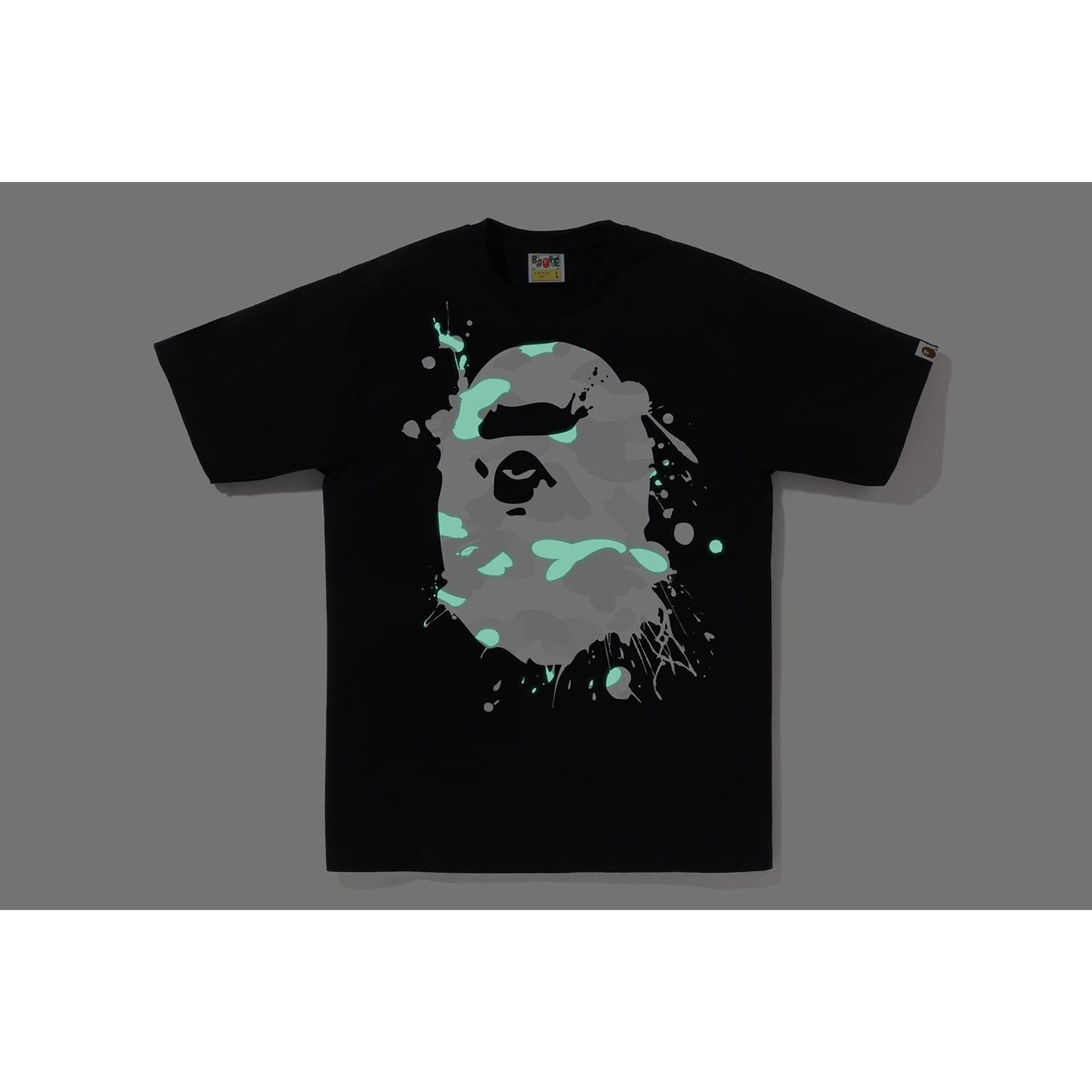 CITY CAMO PAINTING APE HEAD TEE MENS