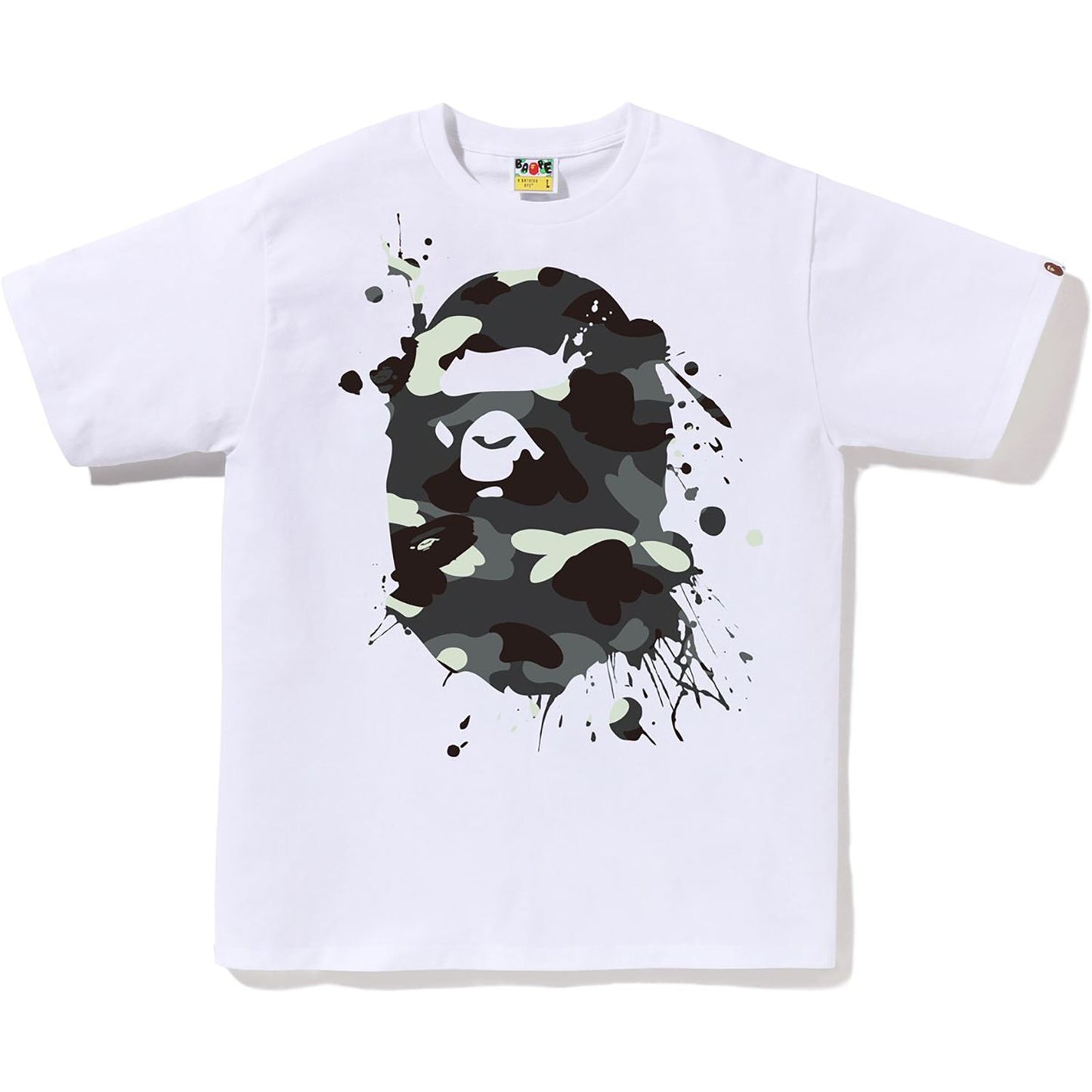 CITY CAMO PAINTING APE HEAD TEE MENS