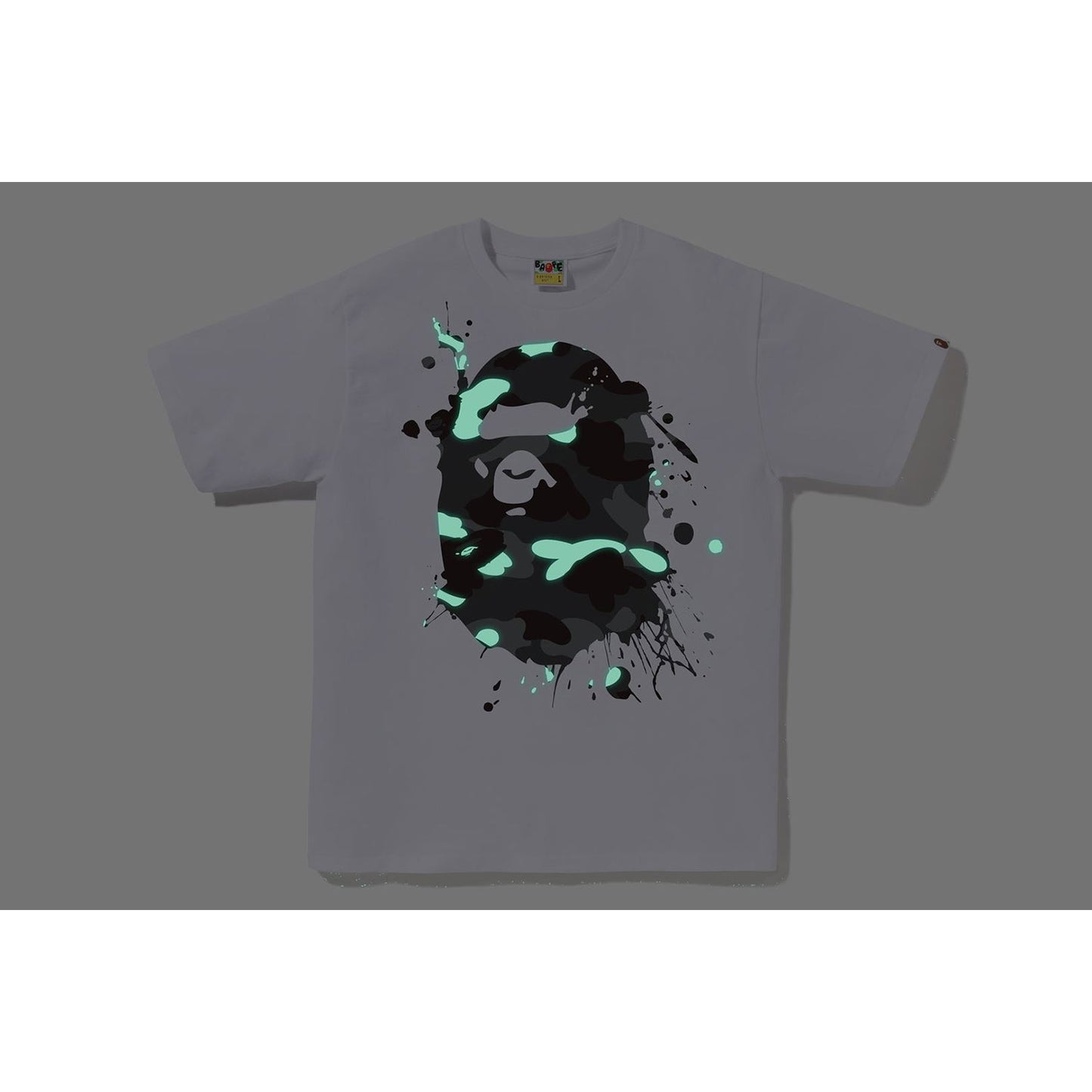 CITY CAMO PAINTING APE HEAD TEE MENS