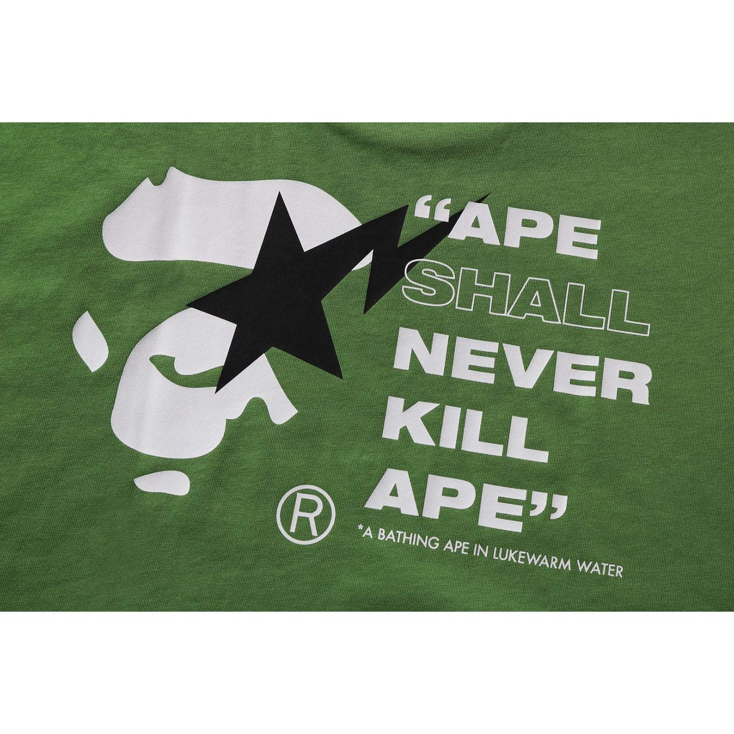 BAPE STA APE FACE RELAXED FIT TEE MENS