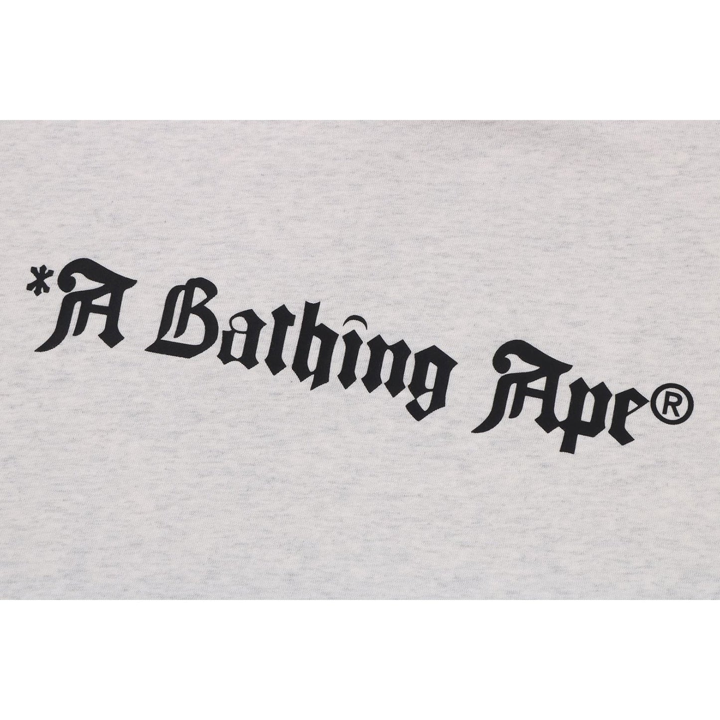 A BATHING APE LOGO RELAXED FIT TEE MENS