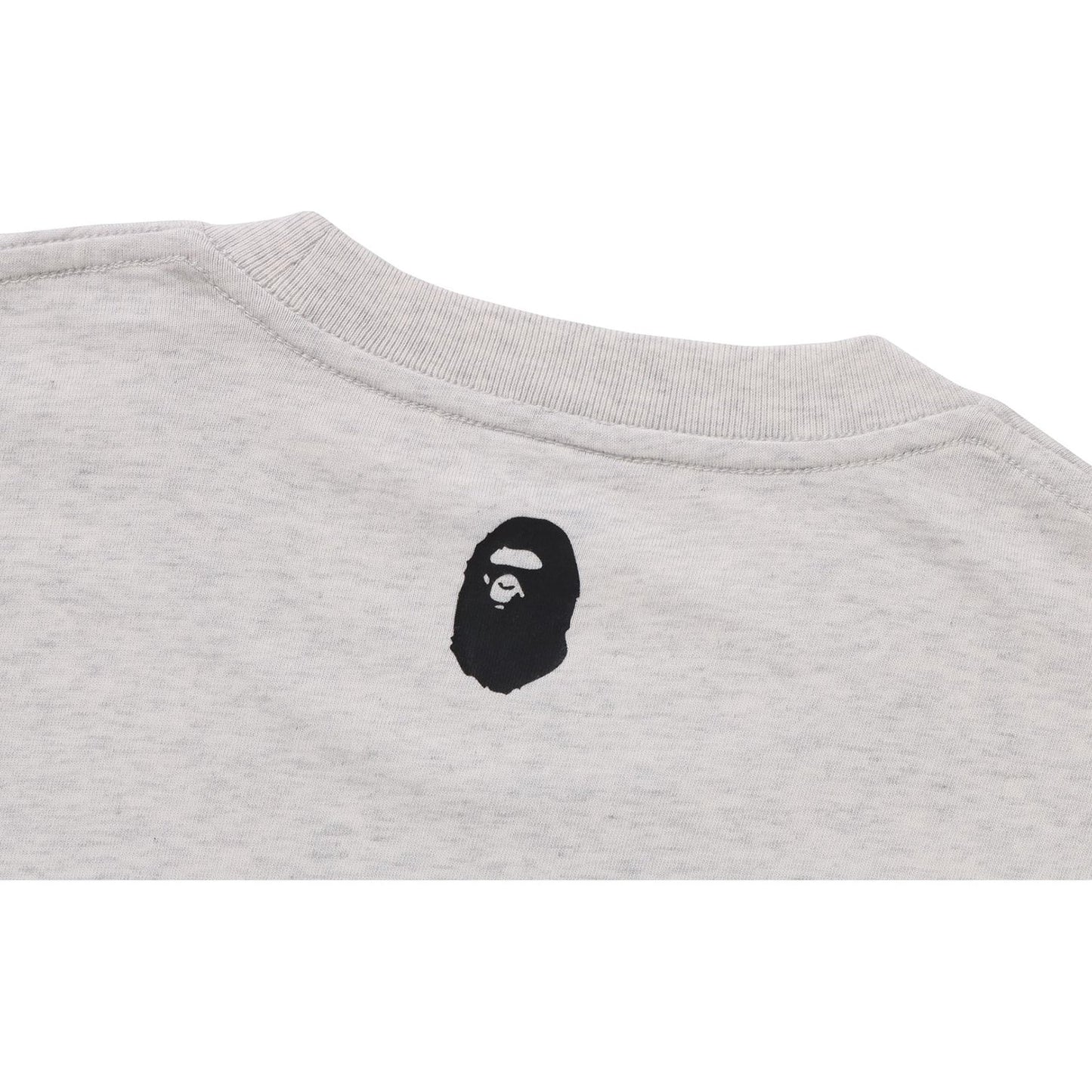 A BATHING APE LOGO RELAXED FIT TEE MENS