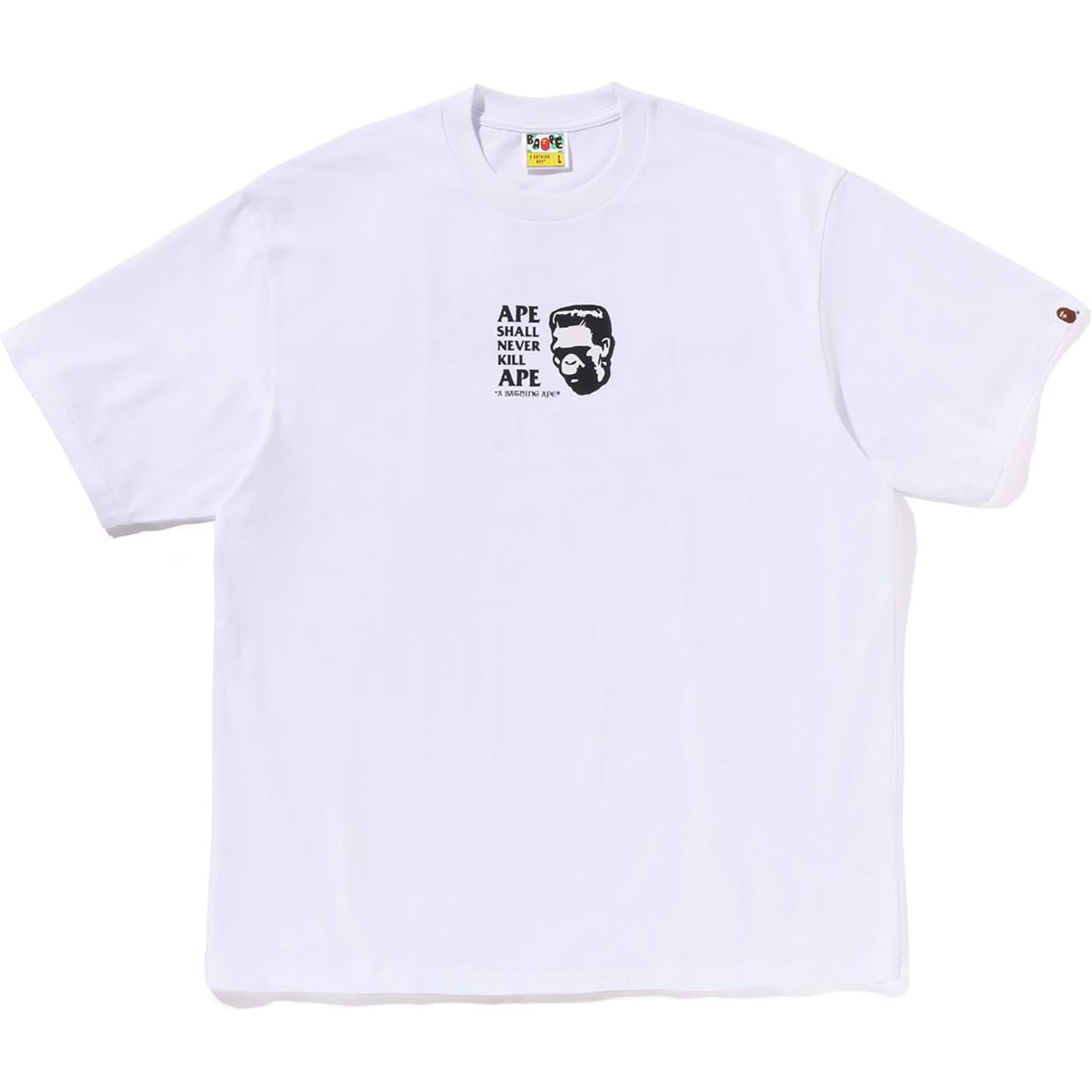 FRANKENSTEIN BAPE LOGO RELAXED FIT TEE MENS
