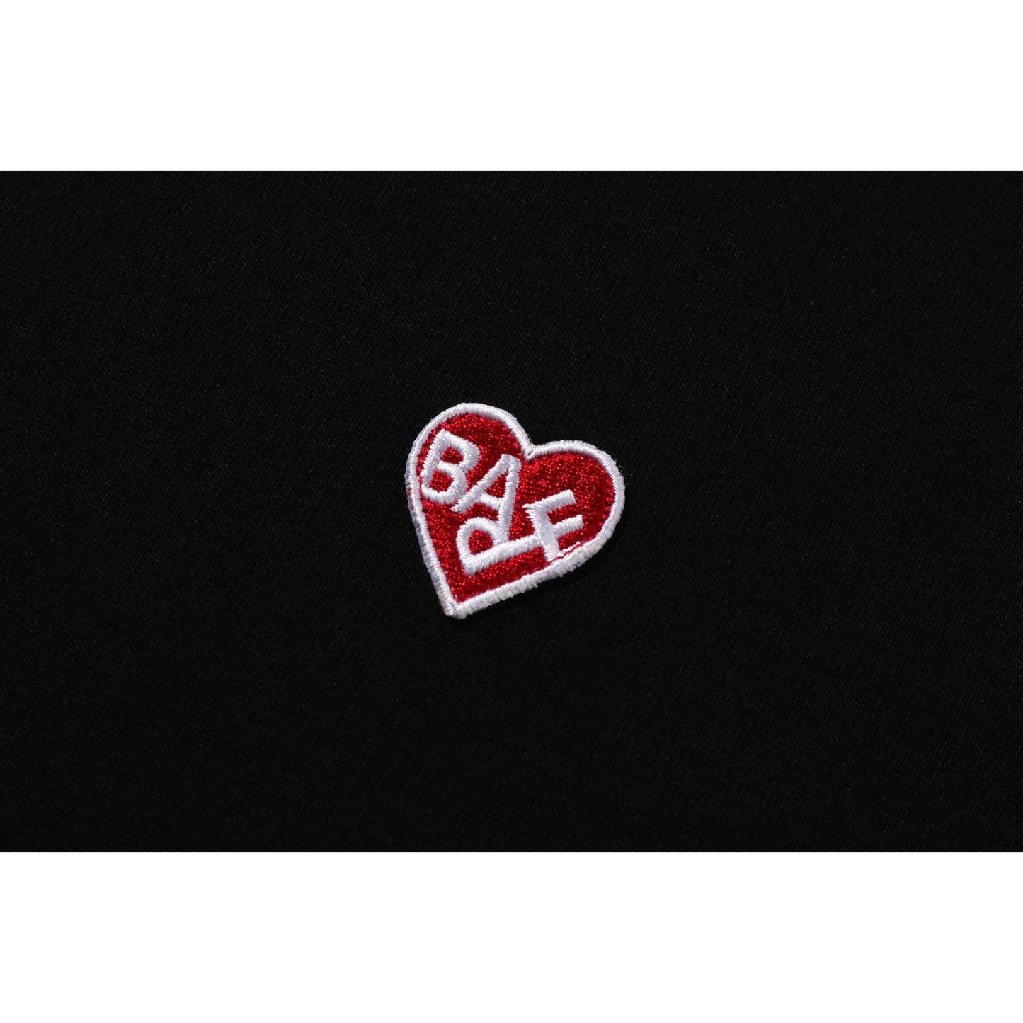 BAPE HEART ONE POINT TEE LADIES