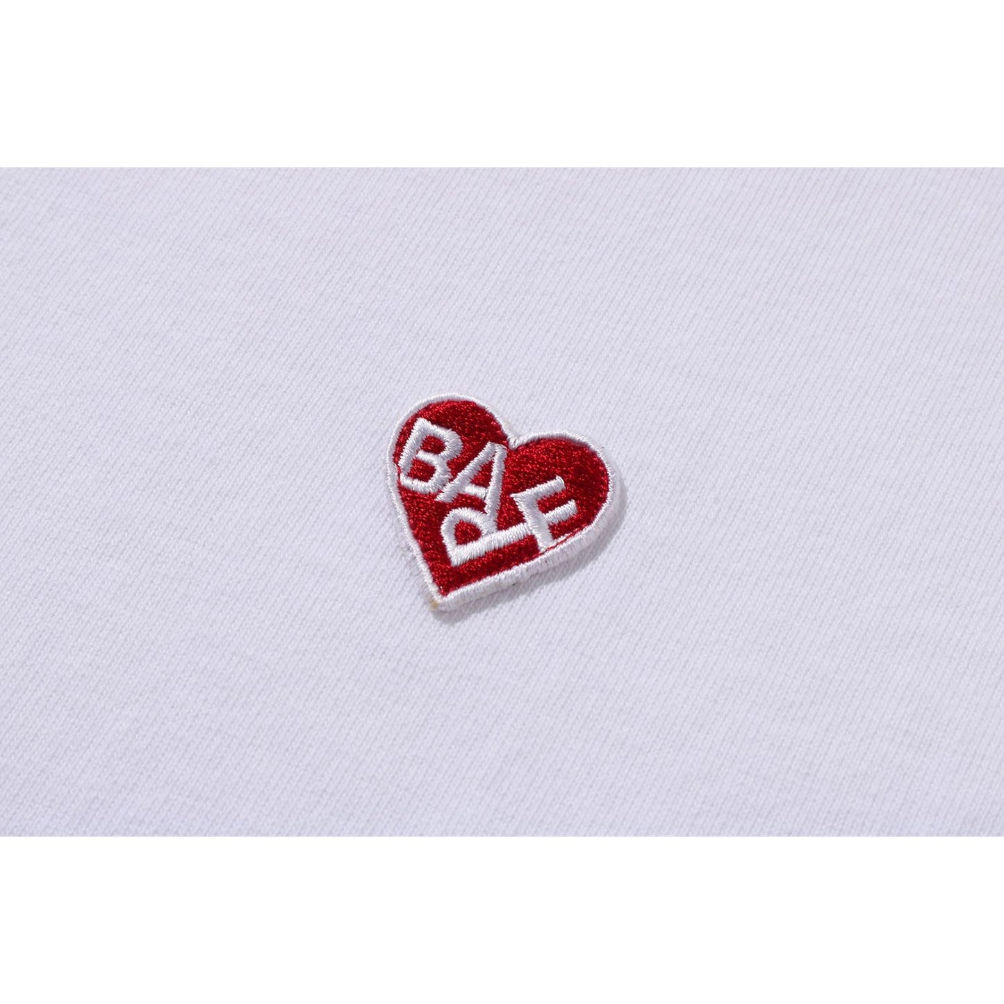 BAPE HEART ONE POINT TEE LADIES