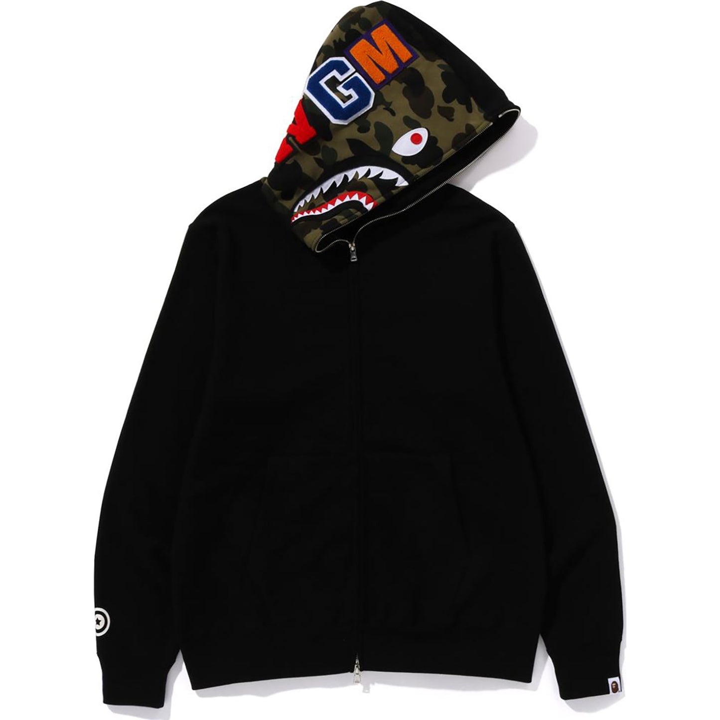 SHARK FULL ZIP HOODIE MENS