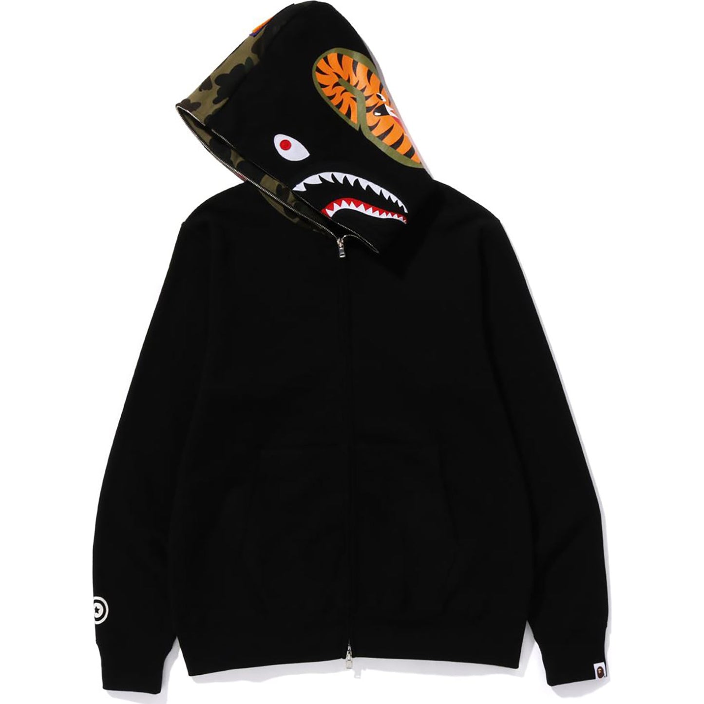 SHARK FULL ZIP HOODIE MENS