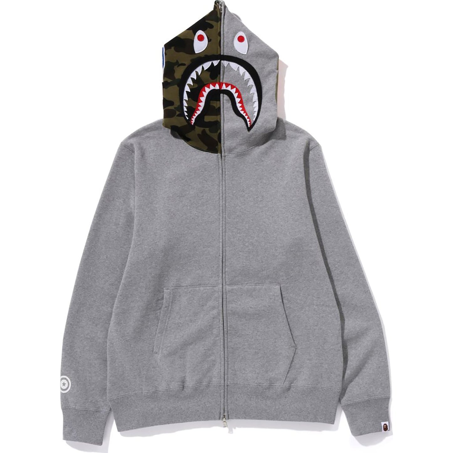 SHARK FULL ZIP HOODIE MENS