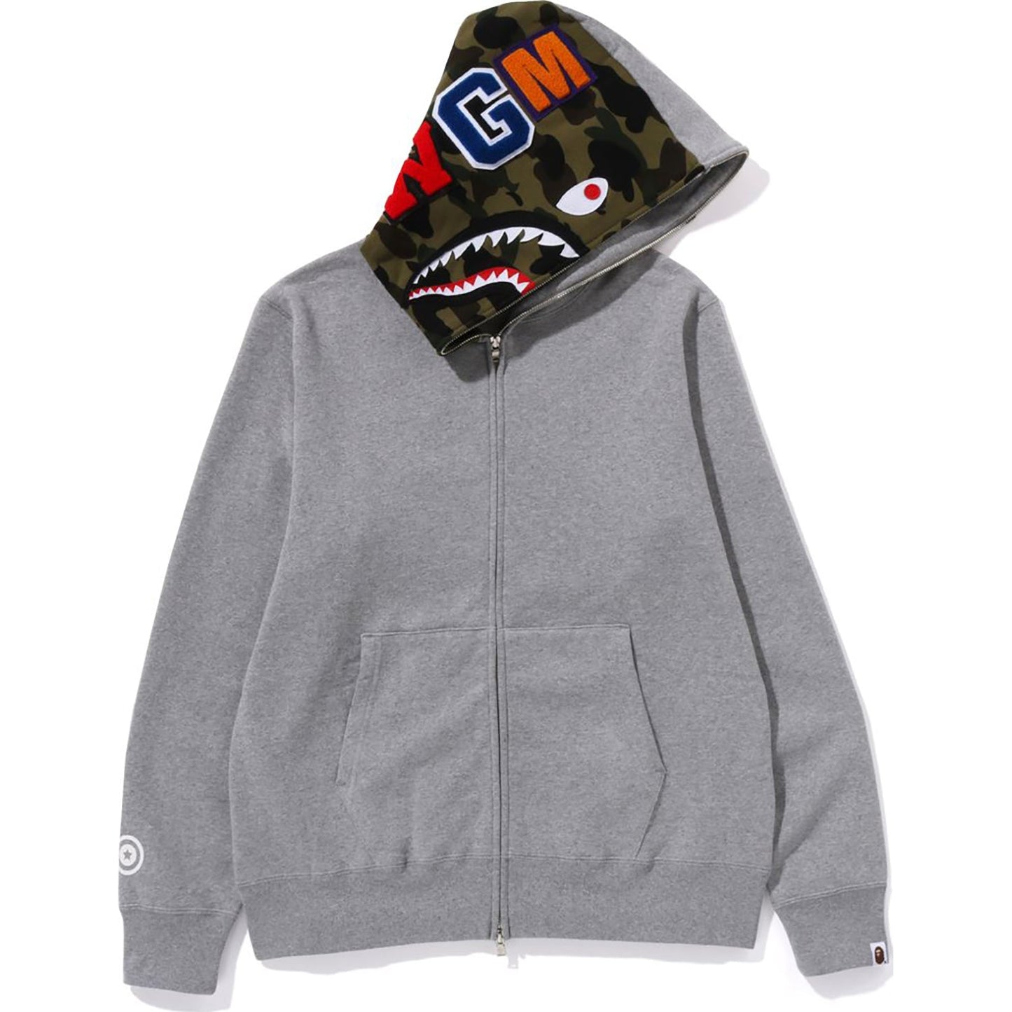 SHARK FULL ZIP HOODIE MENS