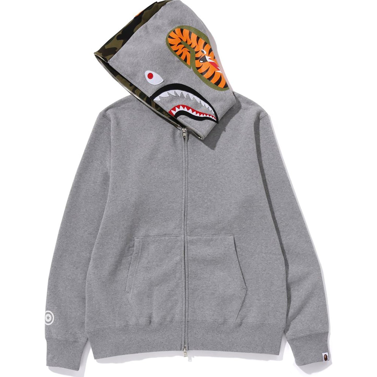 SHARK FULL ZIP HOODIE MENS