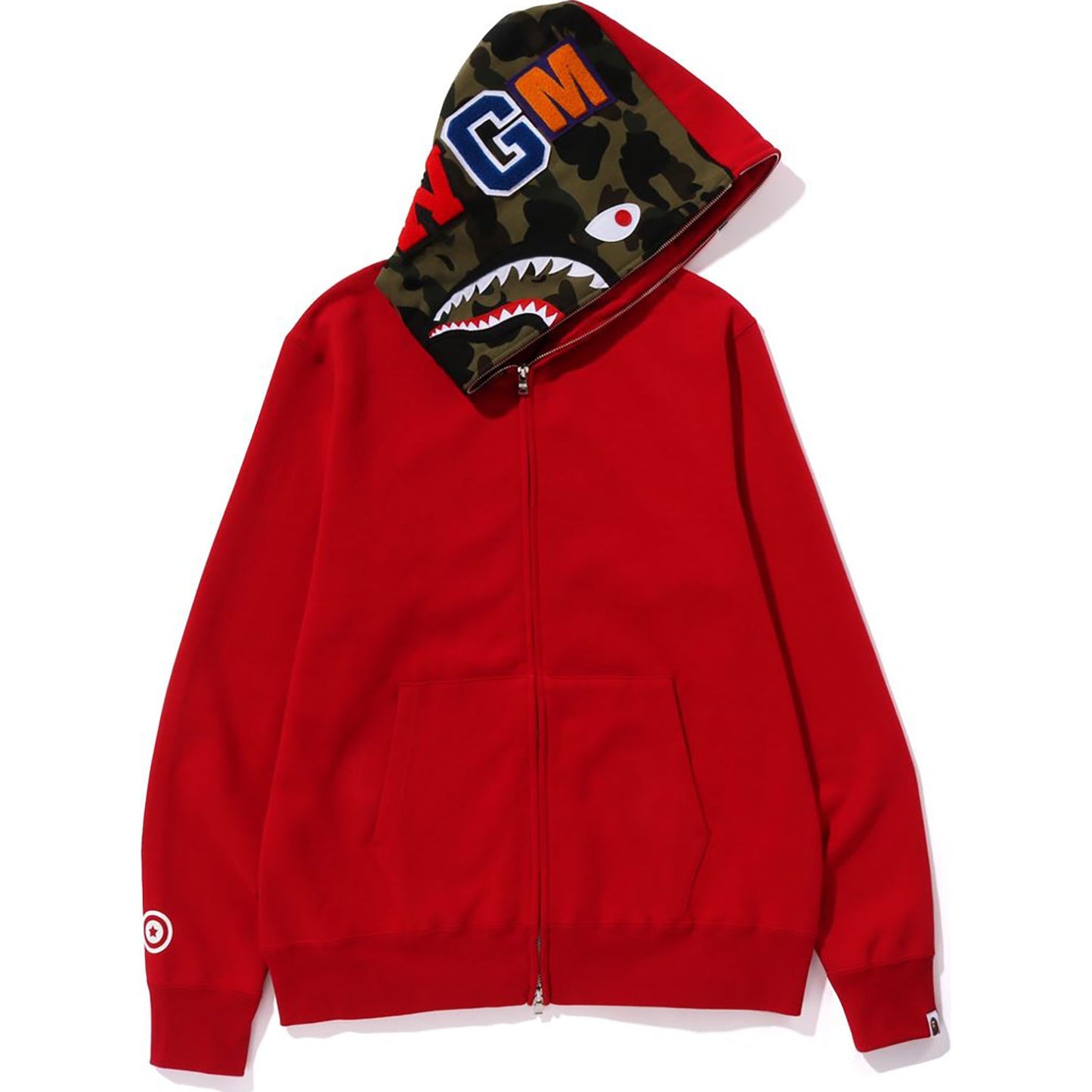 SHARK FULL ZIP HOODIE MENS
