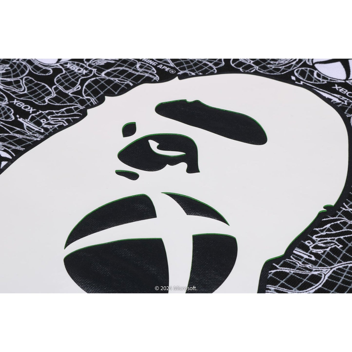 BAPE X XBOX CAMO FULL ZIP HOODIE MENS