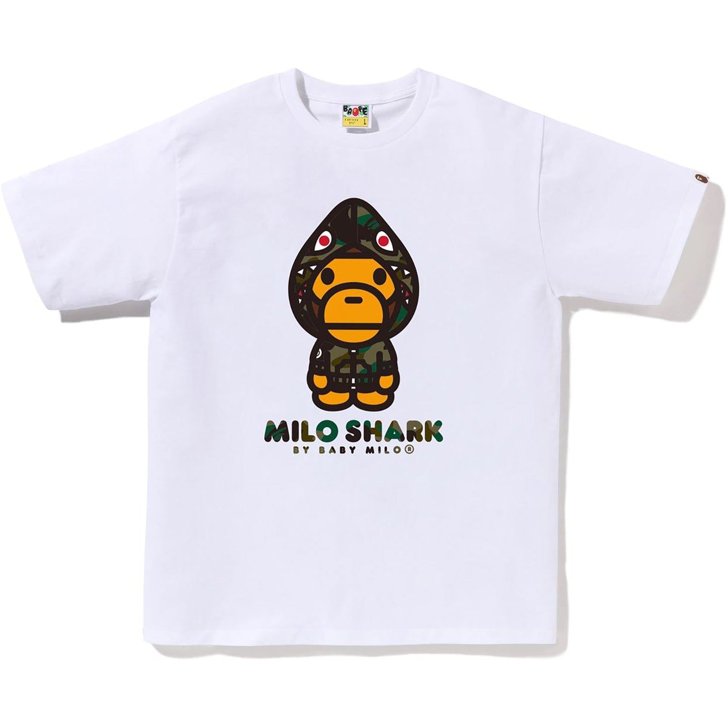 1ST CAMO MILO SHARK FZH TEE MENS