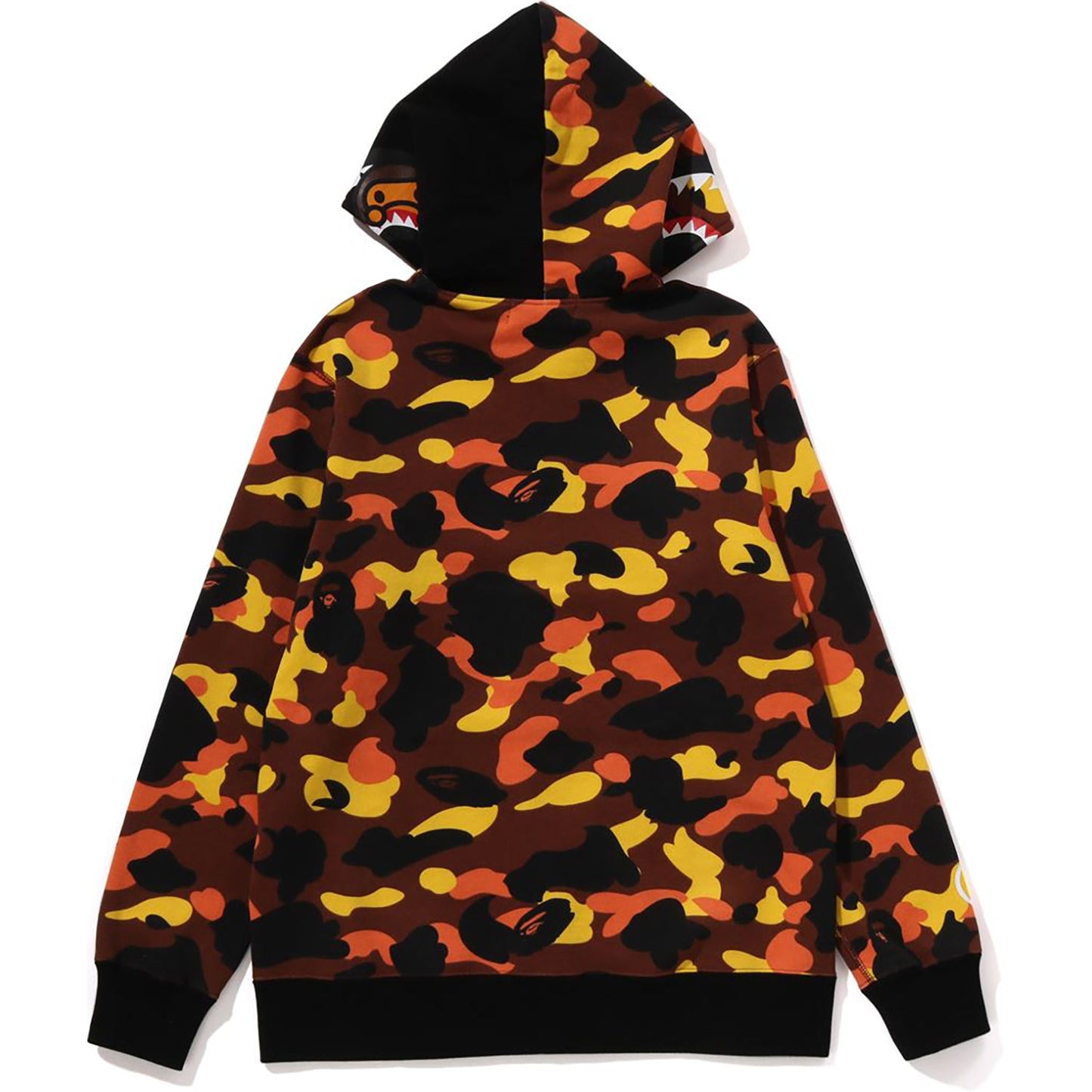 1ST CAMO MILO SHARK ZIP HOODIE JR KIDS