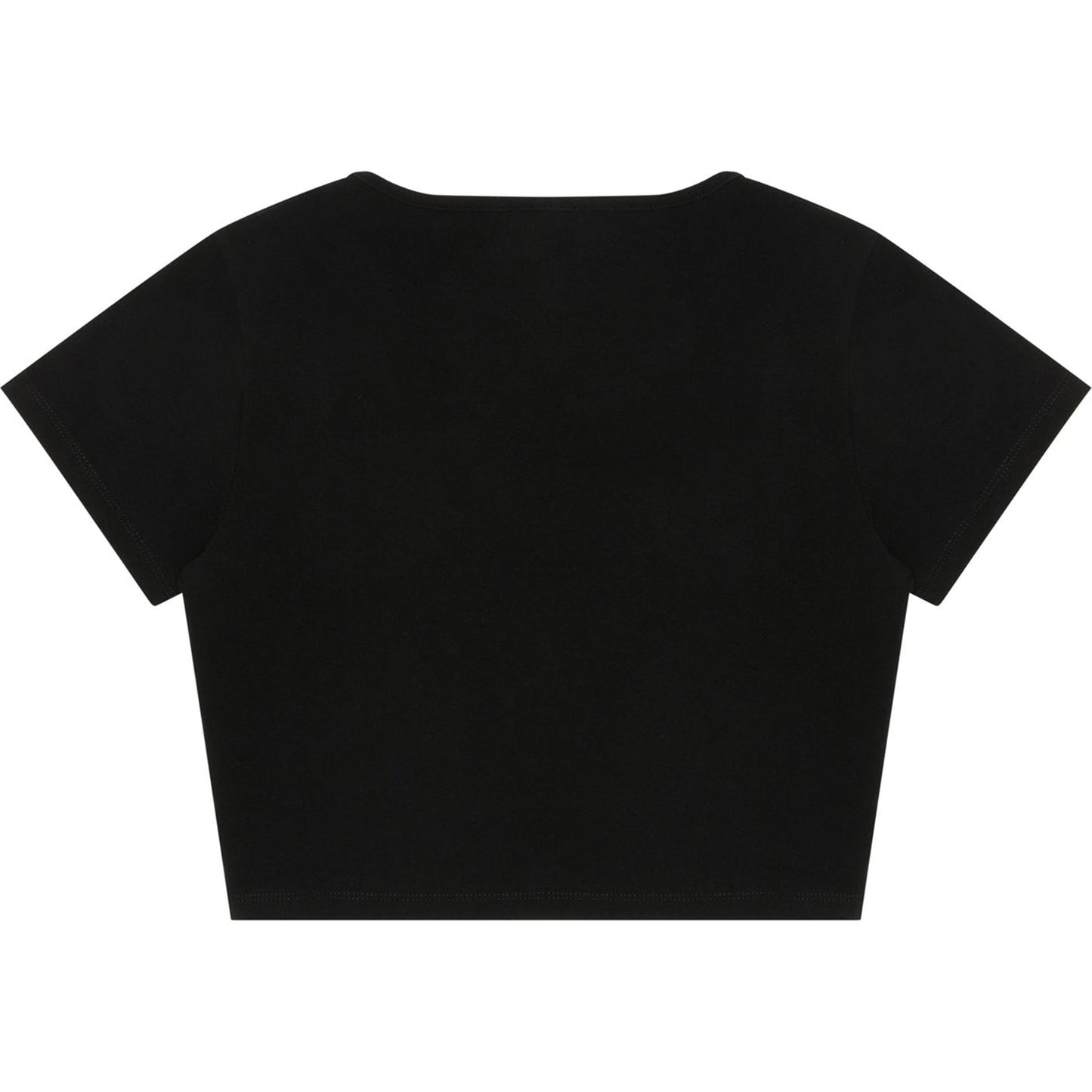 APEE HERT SHAPE METAL RING CROP TOP LADIES