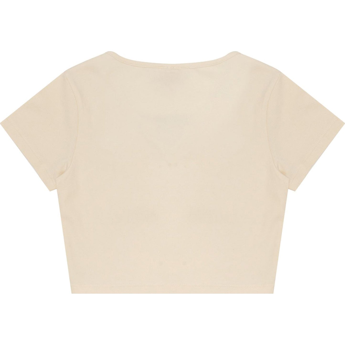 APEE HERT SHAPE METAL RING CROP TOP LADIES
