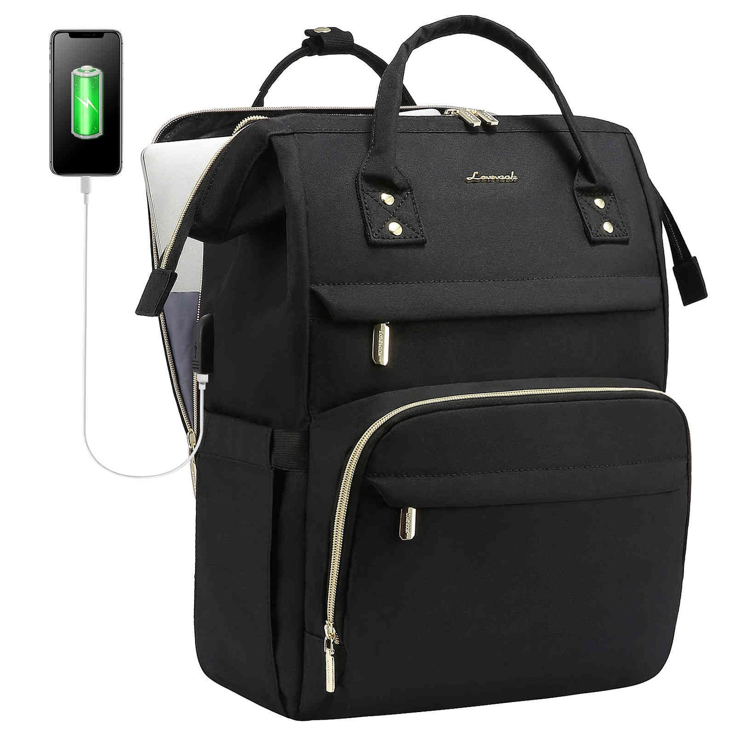 Viola Ⅱ Laptop Backpack with Separate Laptop Compartment, 15.6 17