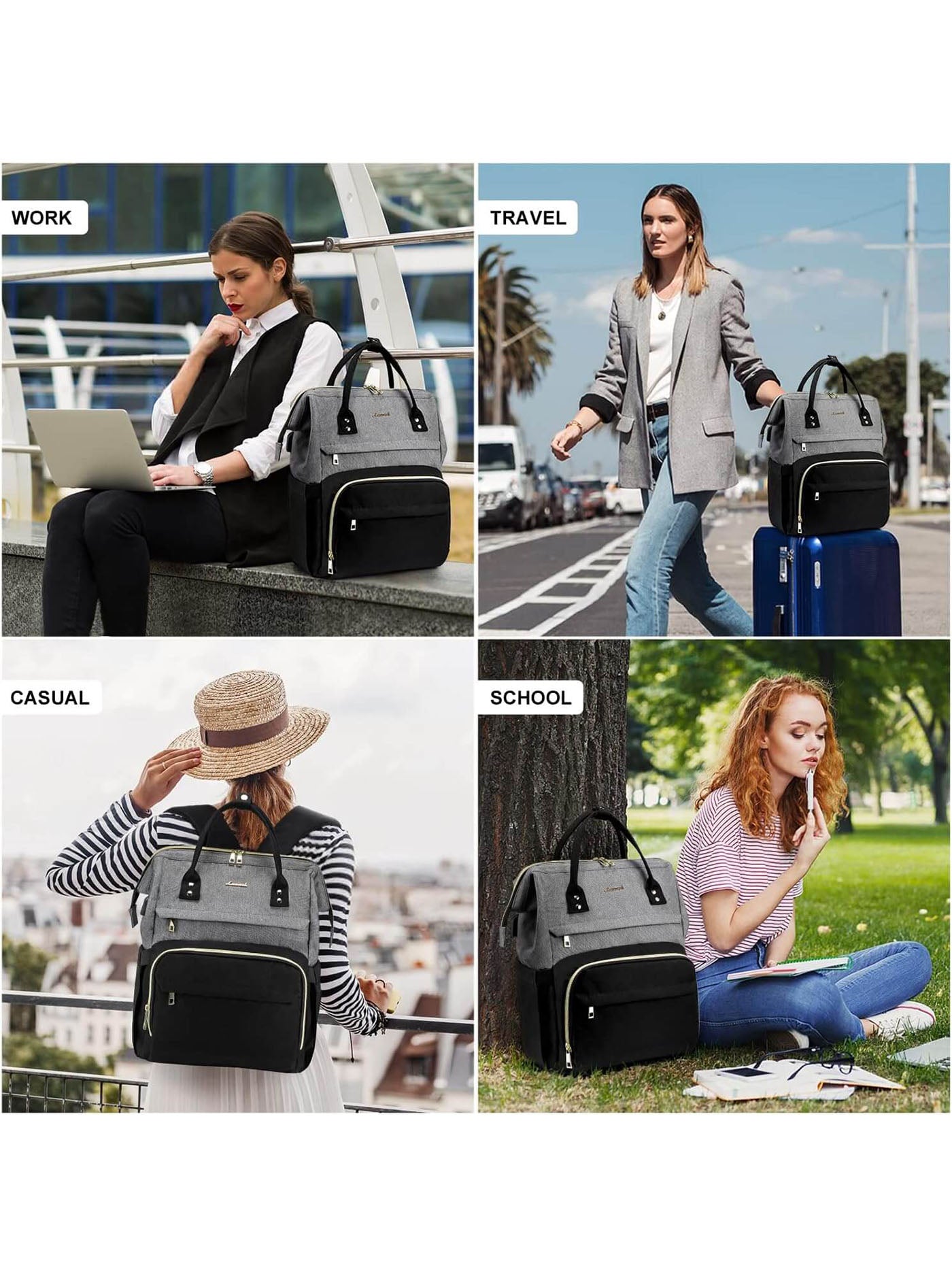 Viola V Laptop Backpack, 15.6 17