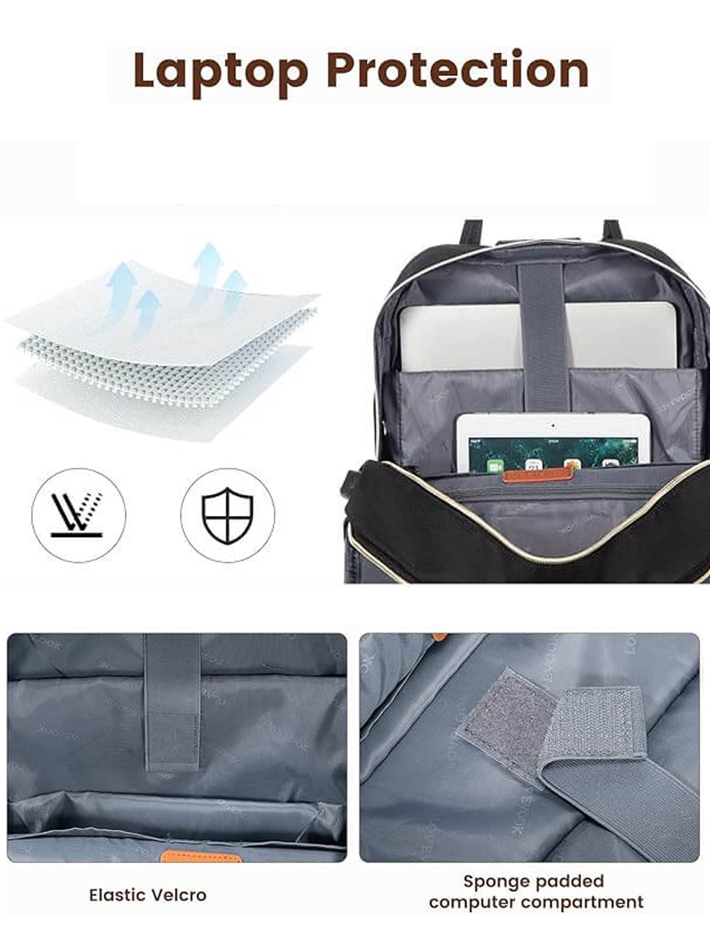 Molerolly Ⅱ Laptop Backpack, 15.6 17