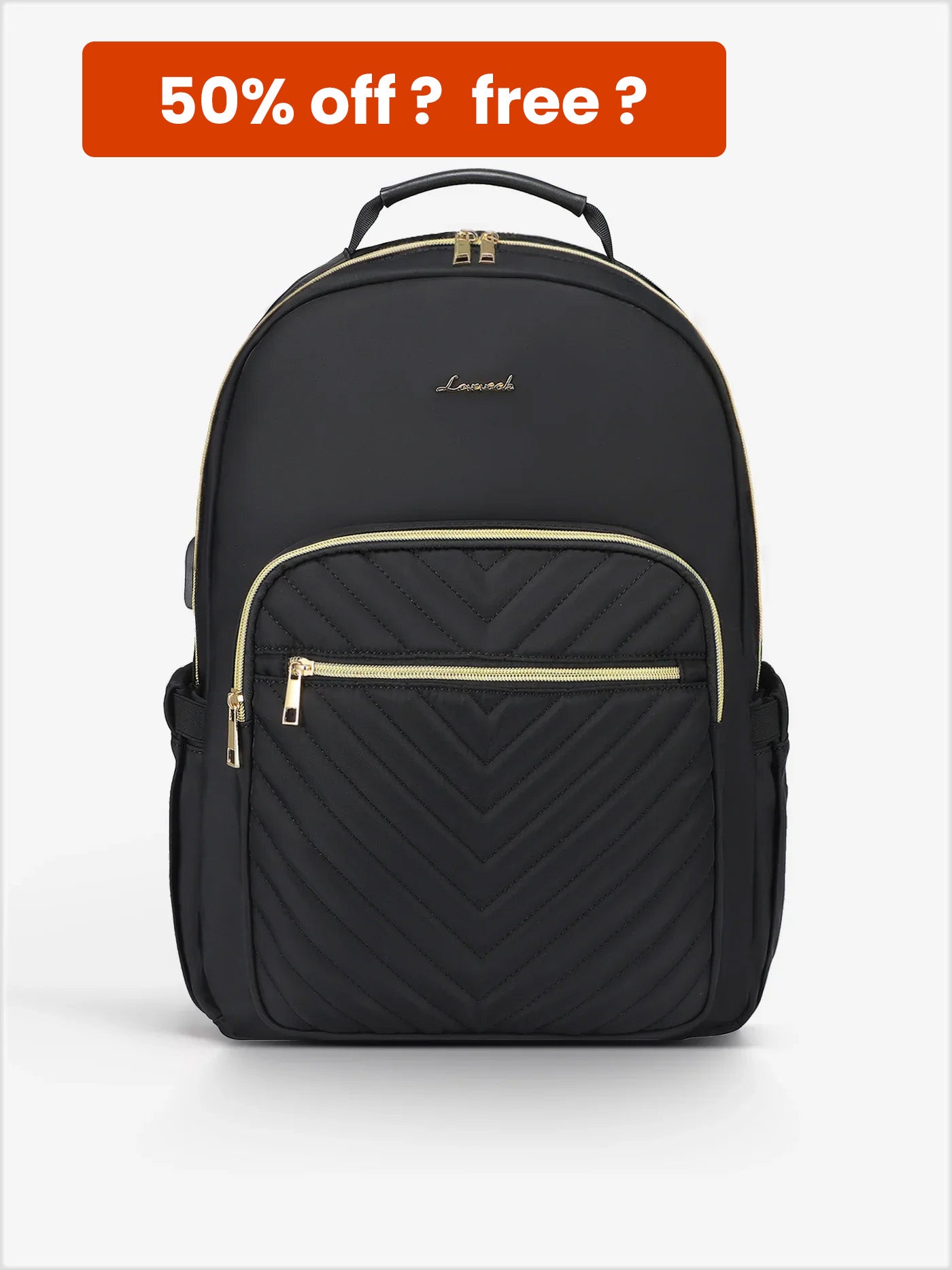 (50% Off? Free?)The V Laptop Backpack, 15.6-17.3(US Only)