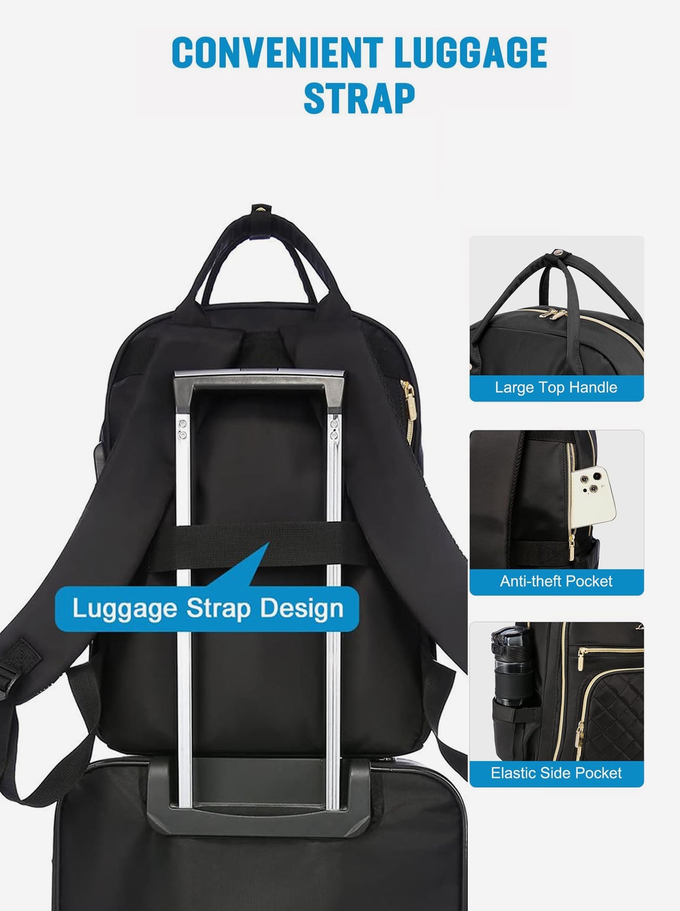 Garnet Backpack, 15.6 17