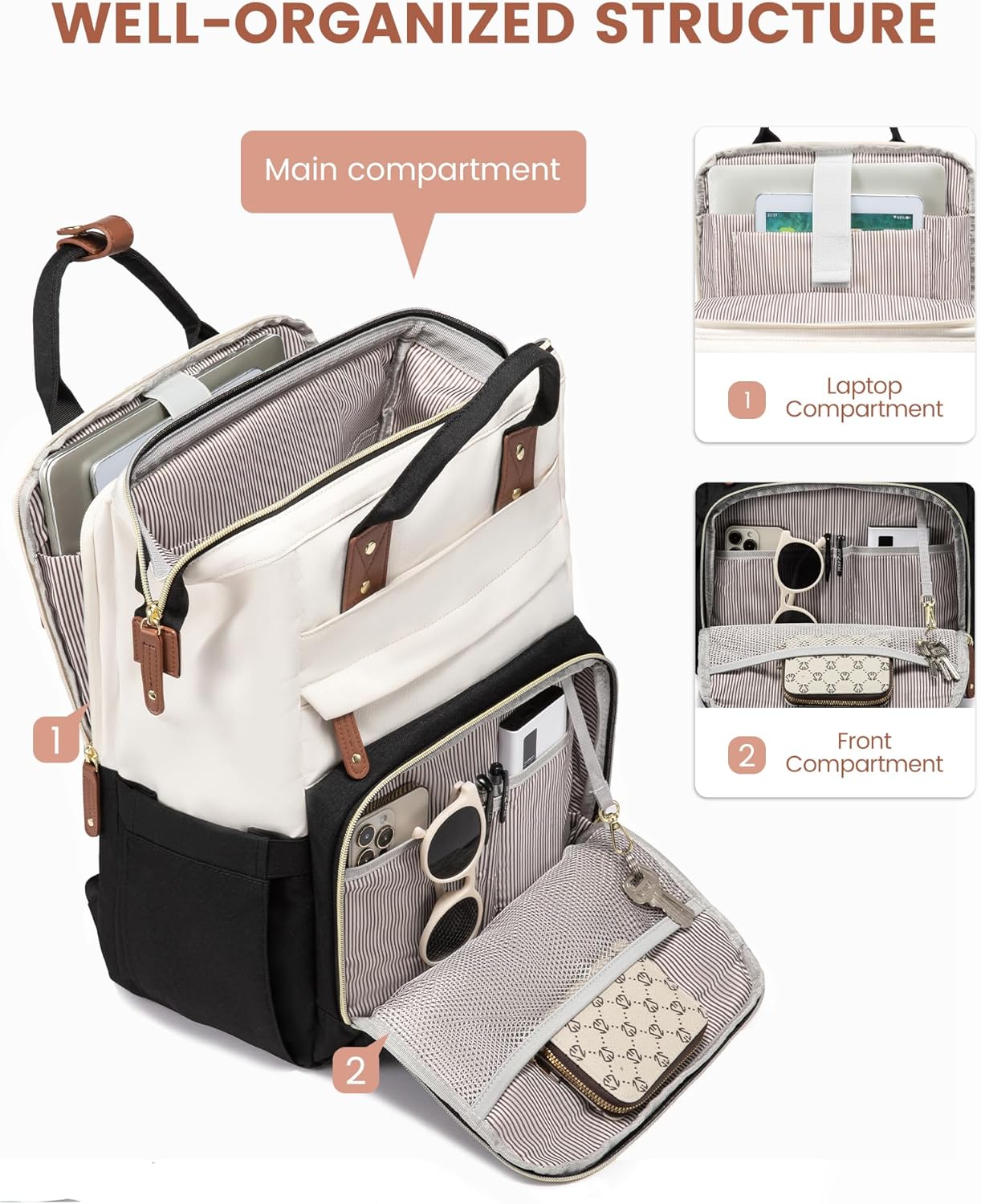 Laptop Backpack, 15.6 17.3