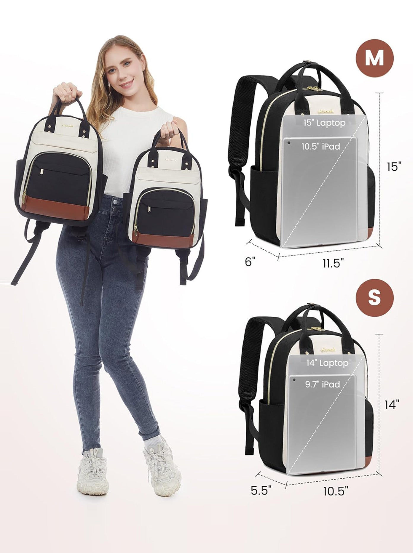 Mini Fashion Backpack, 14 15 Laptop Backpack