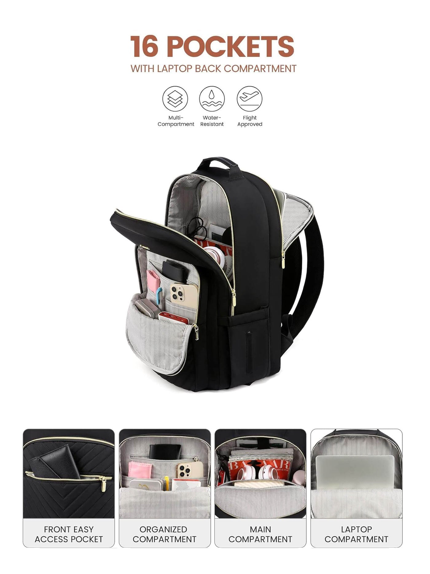 (50% Off? Free?)The V Laptop Backpack, 15.6-17.3(US Only)
