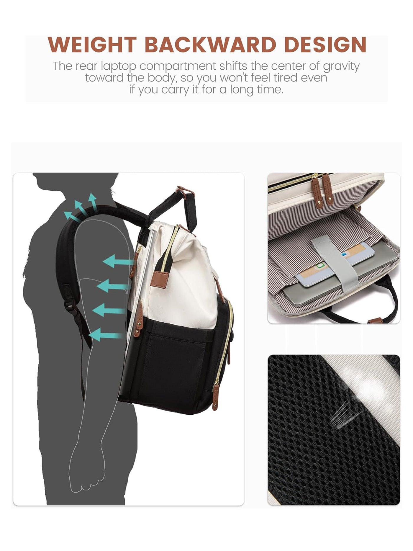 Laptop Backpack, 15.6 17.3