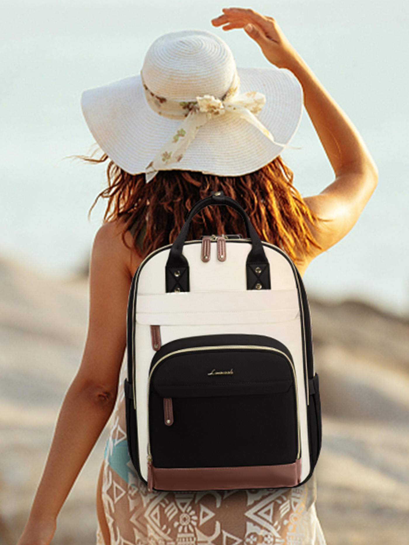 Molebelle Laptop Backpack, 15.6 17