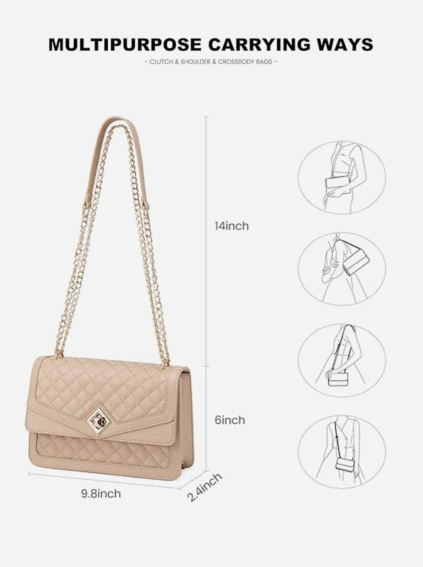 Fondant Crossbody Bag