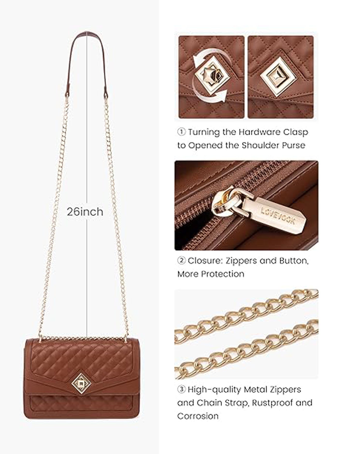 Fondant Crossbody Bag